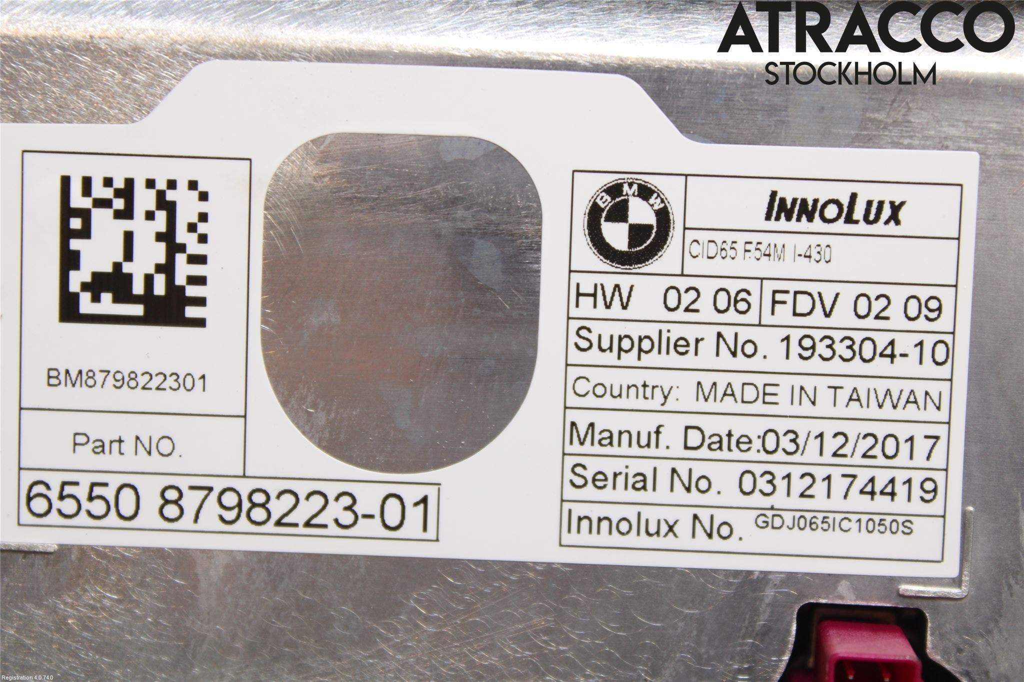 Mini COUNTRYMAN F60 17-23 Cd Radio - Multimediapanel