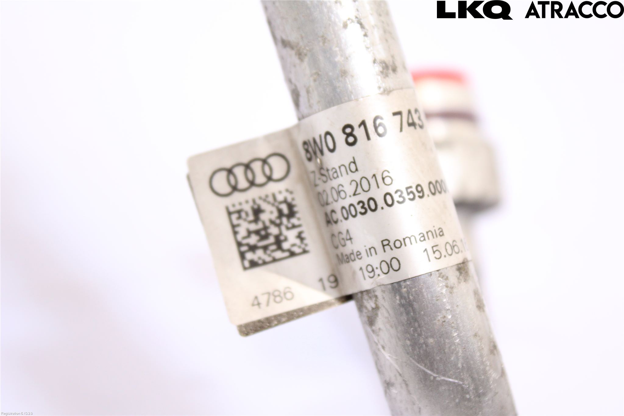 Audi A4/S4 B9 16-19 Ac Slang-Rör