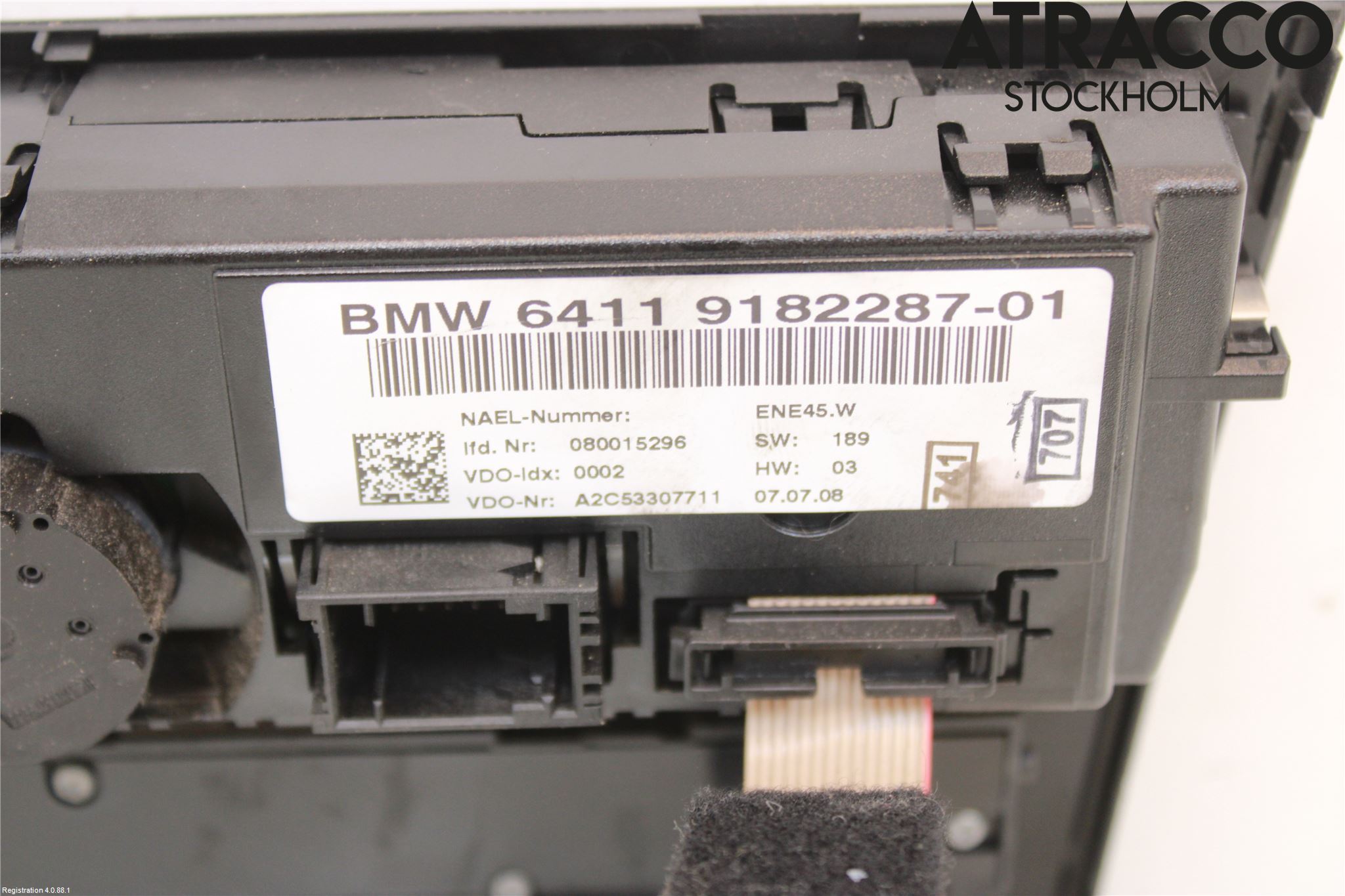 BMW 1 E82/88 Coupé/Cab 06-13 Ac Styrenhet Ac Manöveren