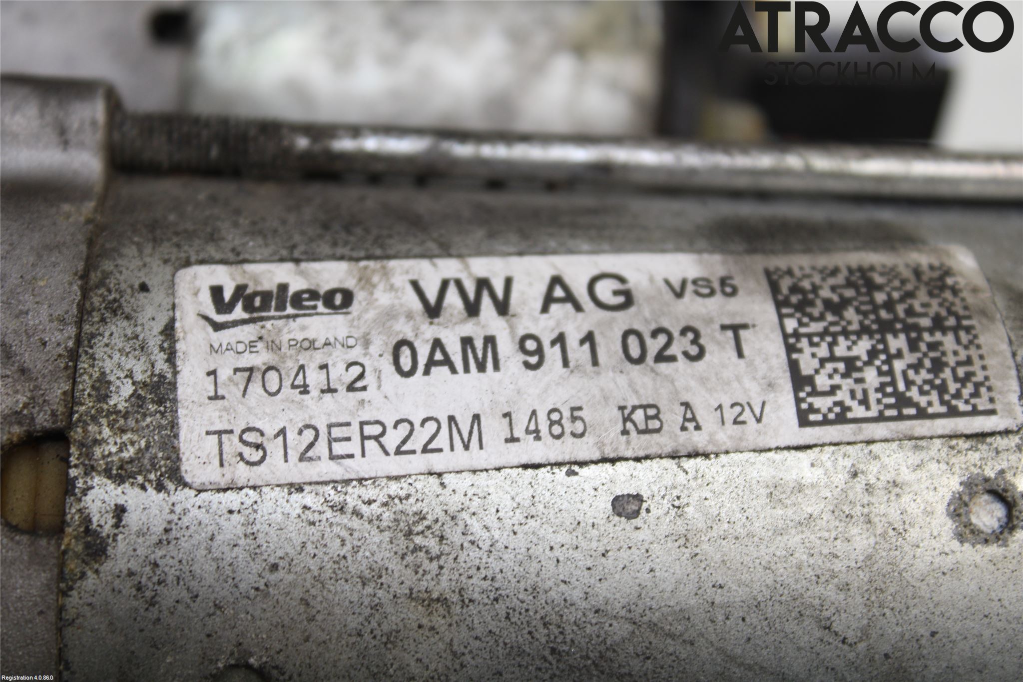 Volkswagen VW TOURAN 10-15 Startmotor
