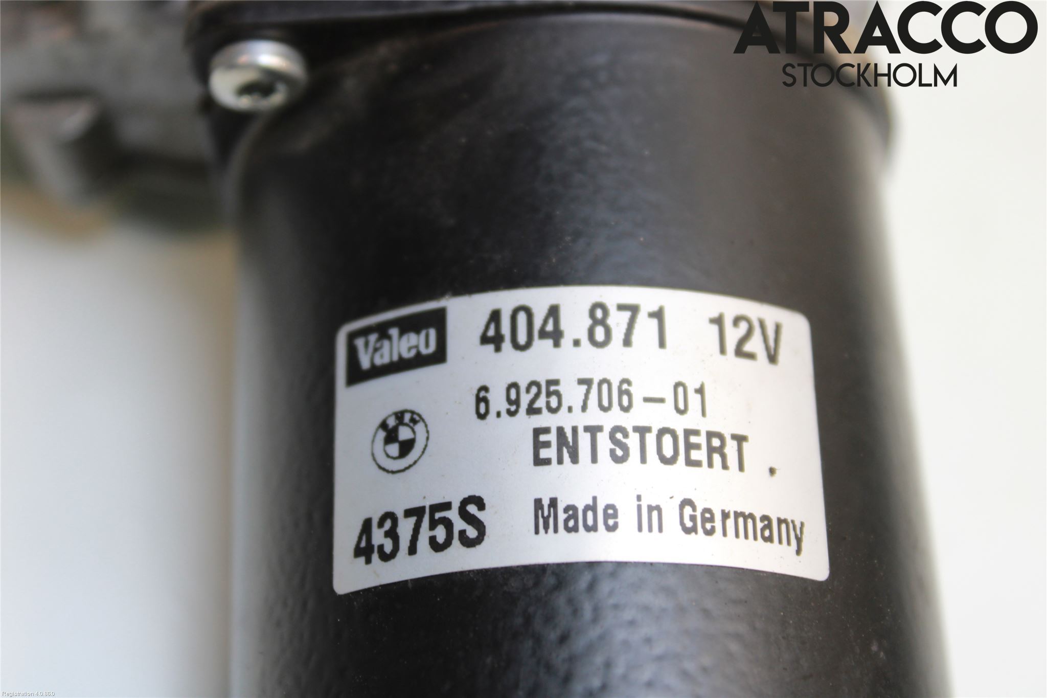 BMW 1 E87/81 5D/3D 03-11 Torkarmotor Vindruta