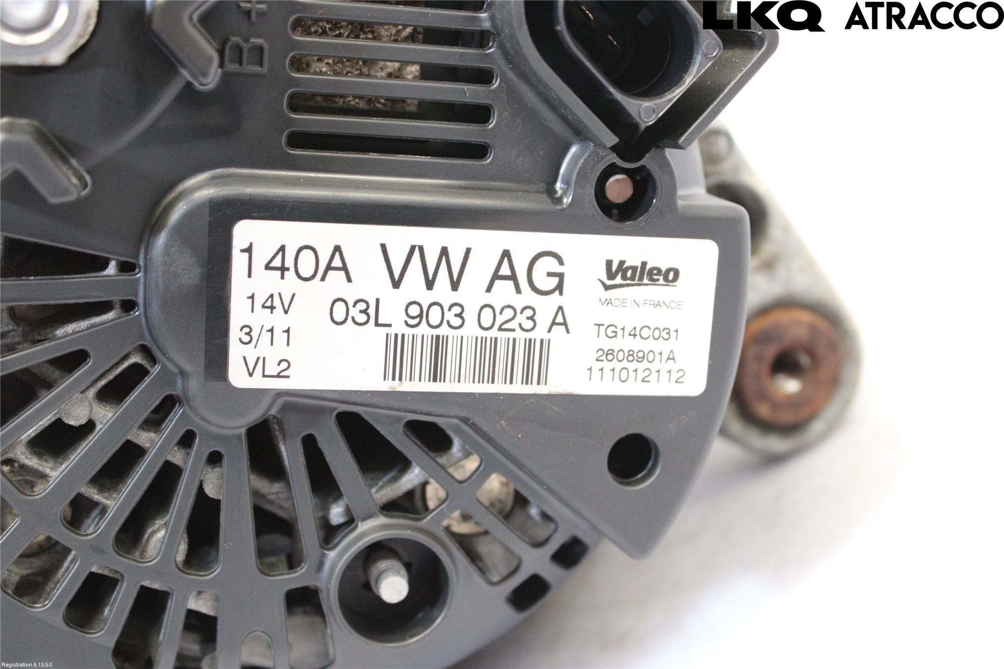 Audi A3/S3 05-13 Generator