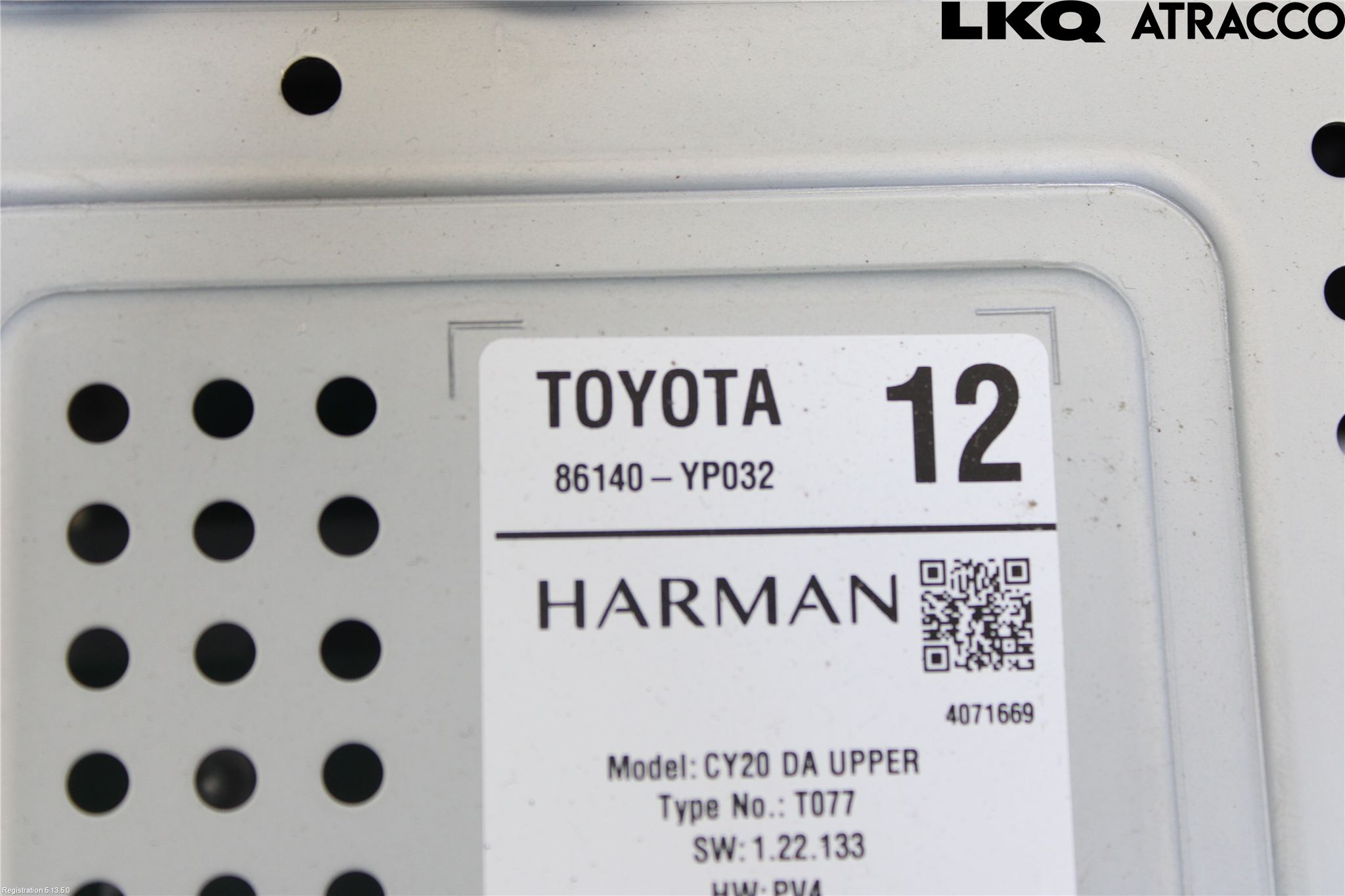 Toyota YARIS CROSS XP21 21- Cd Radio - Multimediapanel