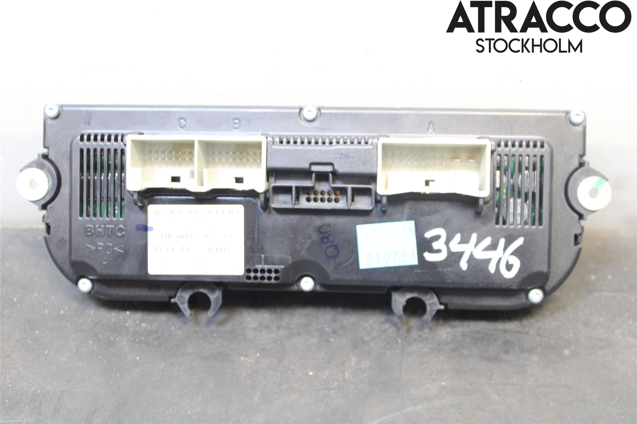 Volkswagen VW PASSAT 05-11 Ac Styrenhet Ac Manöveren