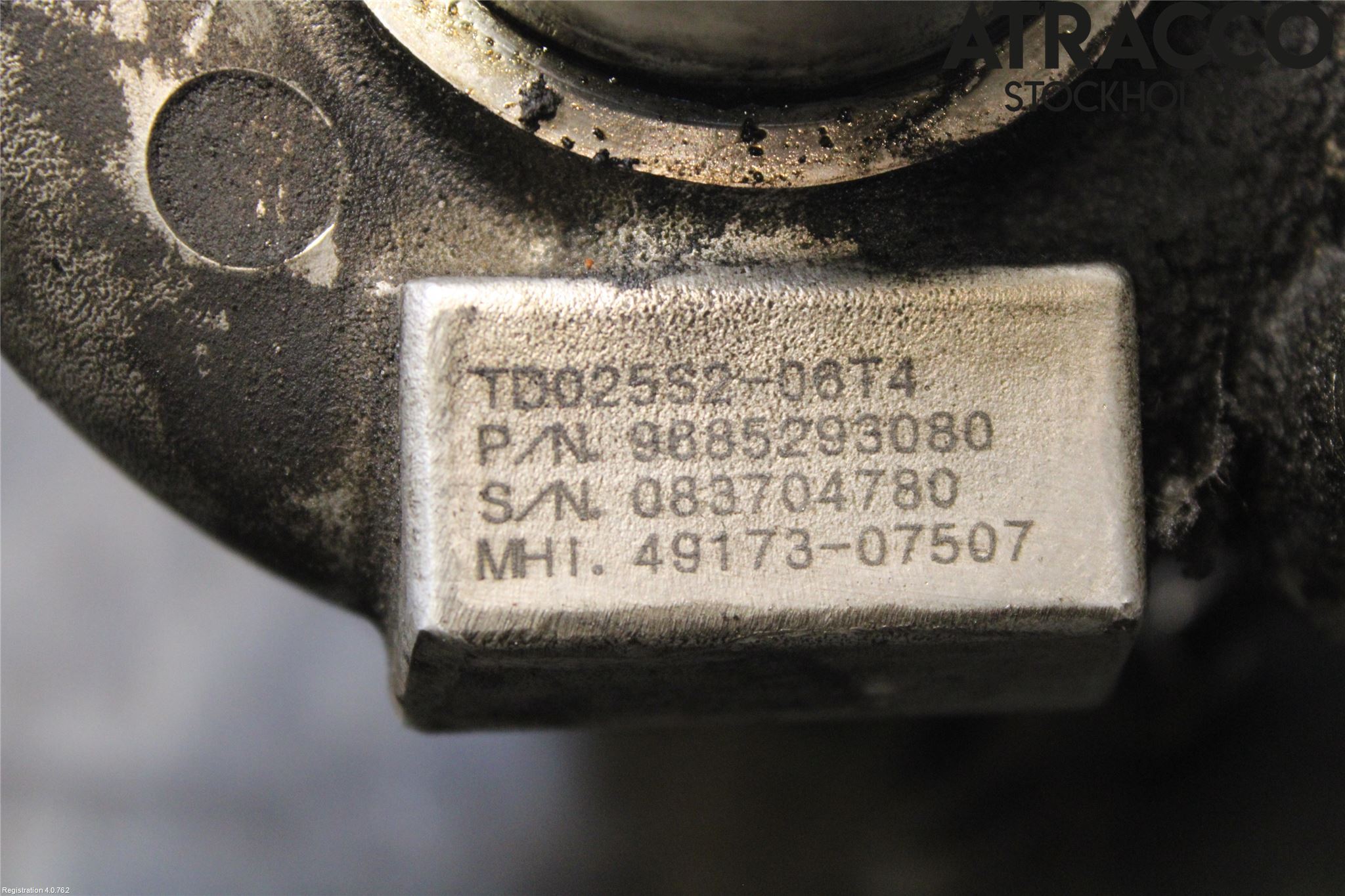 Mazda 2 (DE) 08-15 Turboaggregat