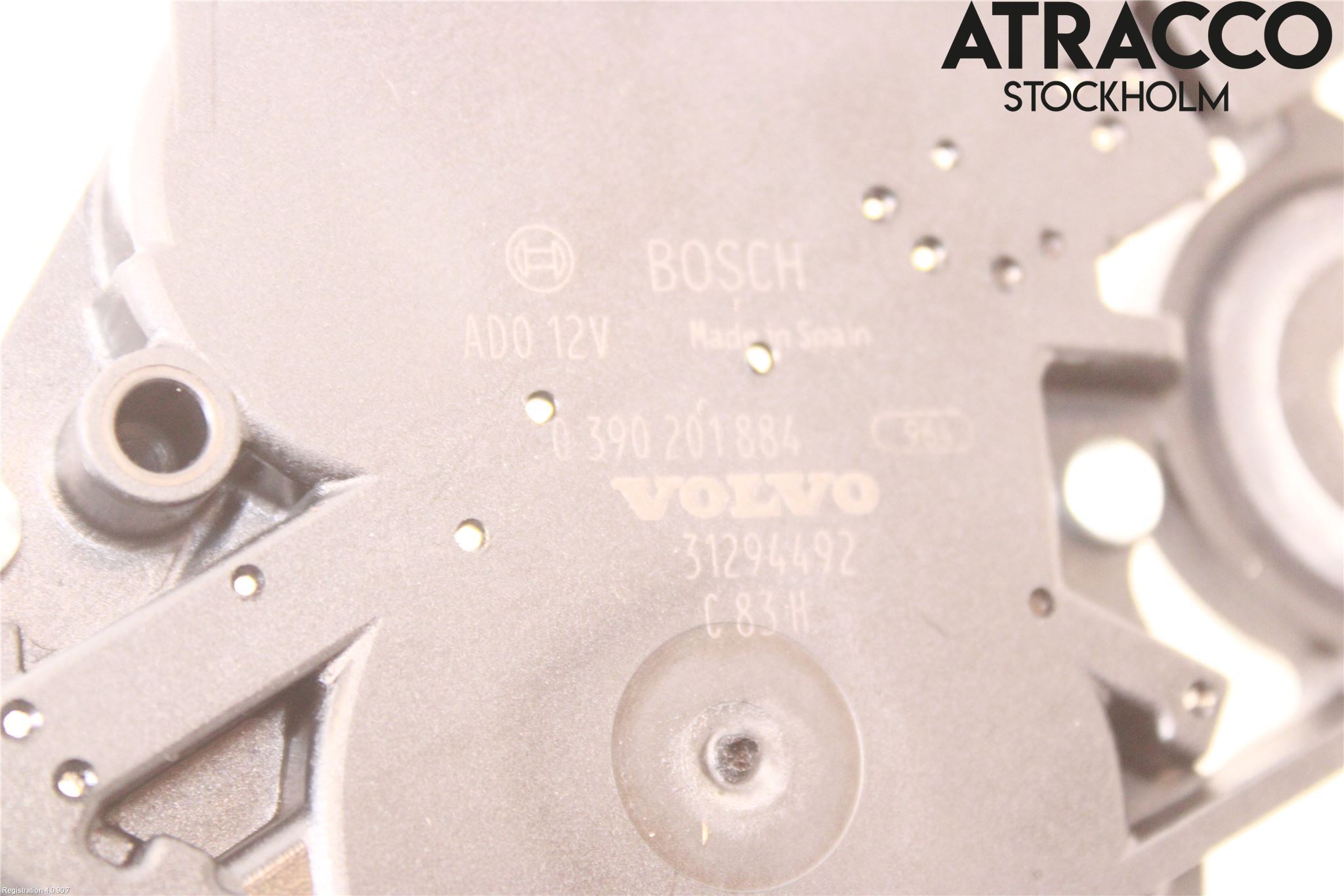 Volvo V40 12-19 Torkarmotor Baklucka