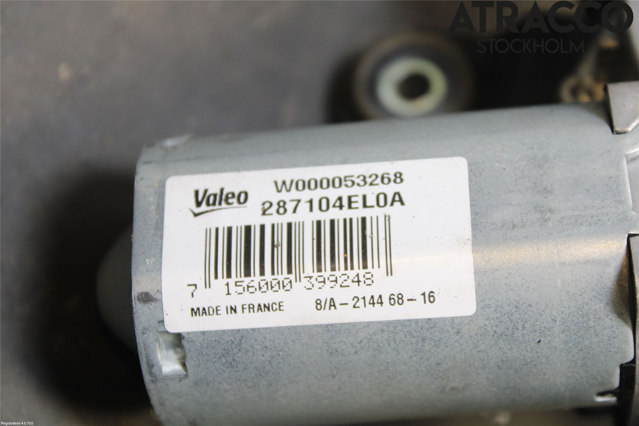 Nissan QASHQAI 14-17 Torkarmotor Baklucka