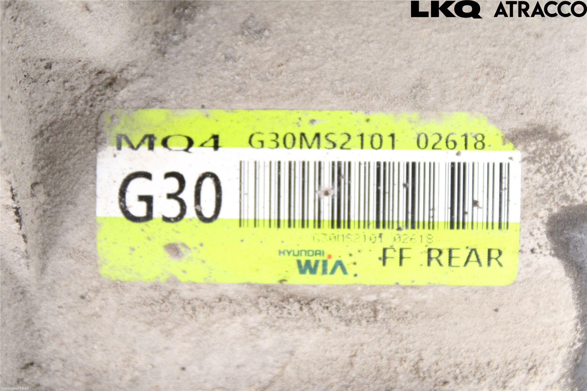 Kia SORENTO 21- Bakväxel-Diff