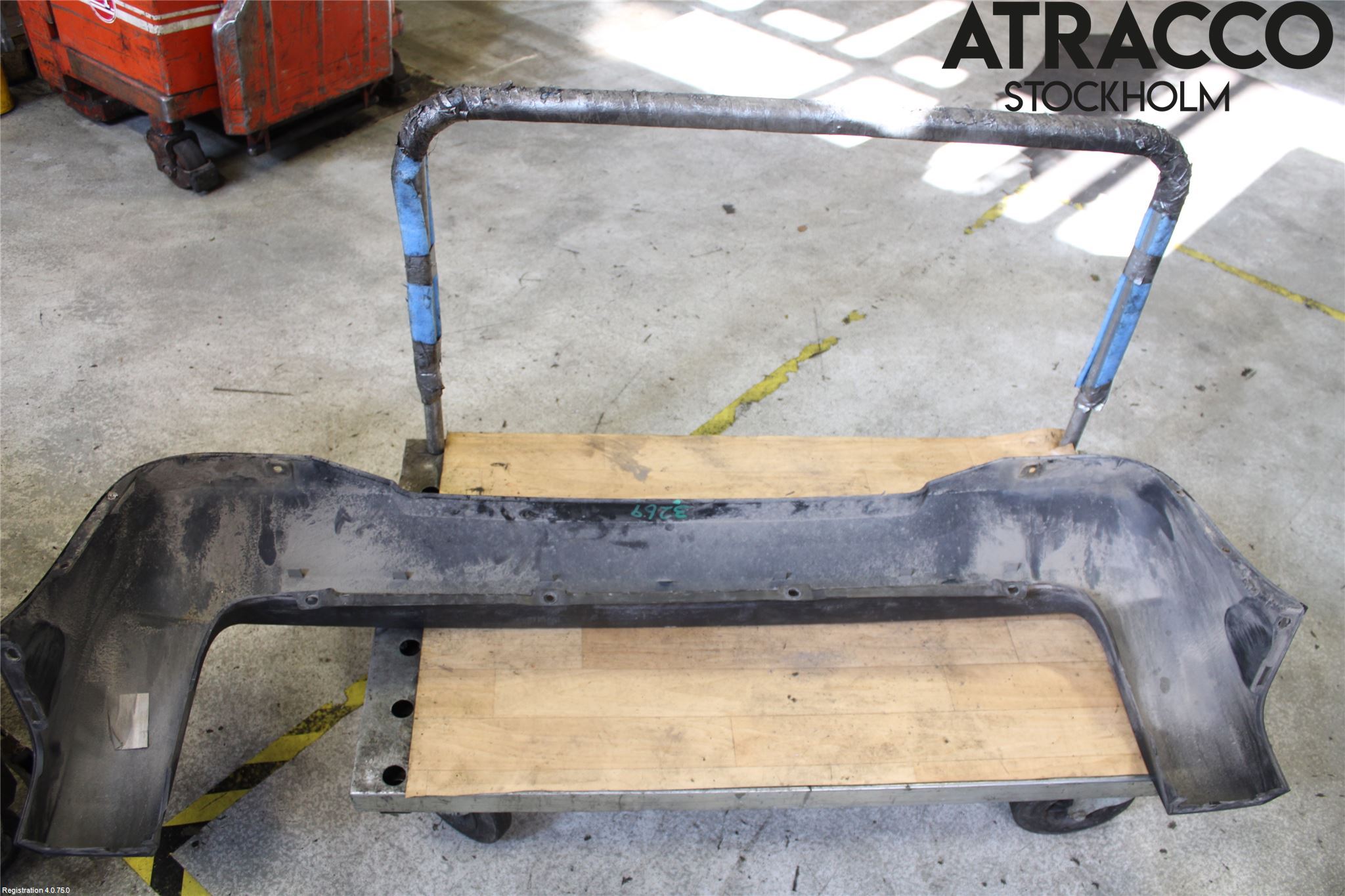 Citroen NEMO Stötfångarbeklädnad Bak