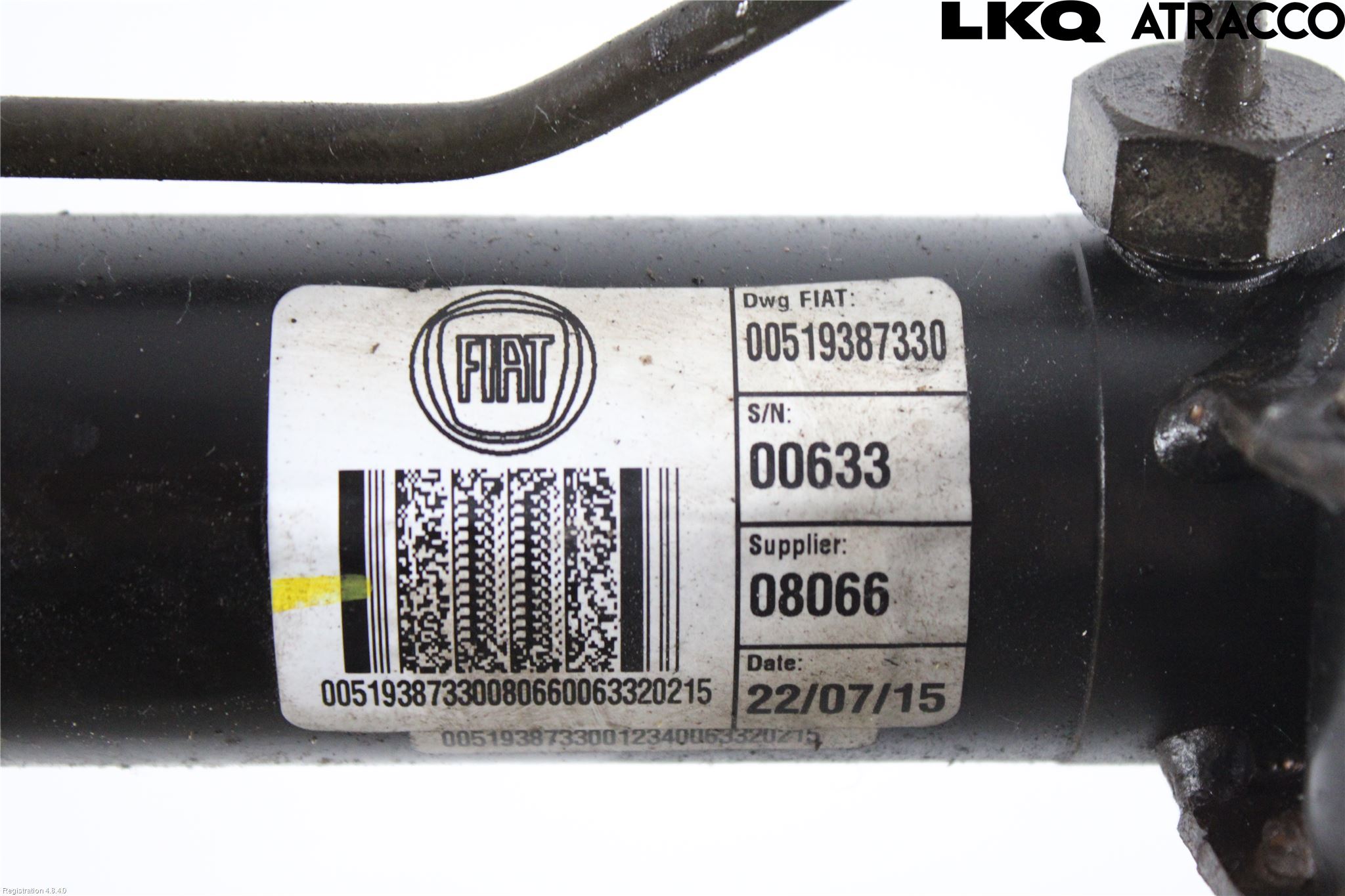 Fiat DOBLO CARGO Styrväxel Servo -Snäcka