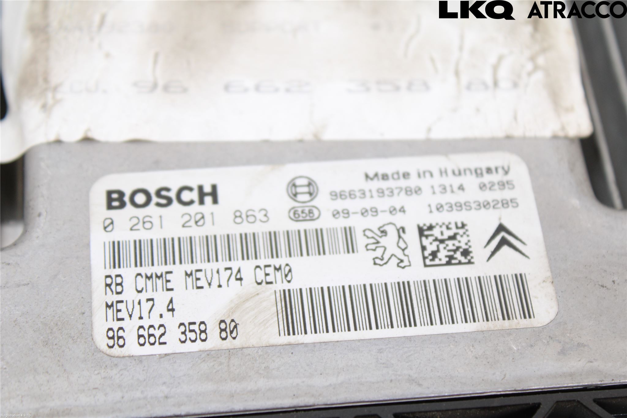 Peugeot 308 08-13 Styrenhet Insprut Bensin