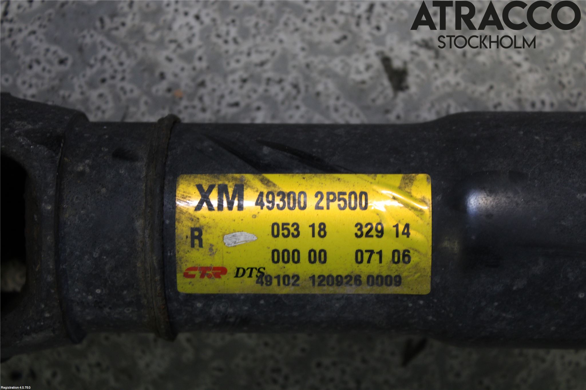 Kia SORENTO 10-14 Mellanaxel Komp