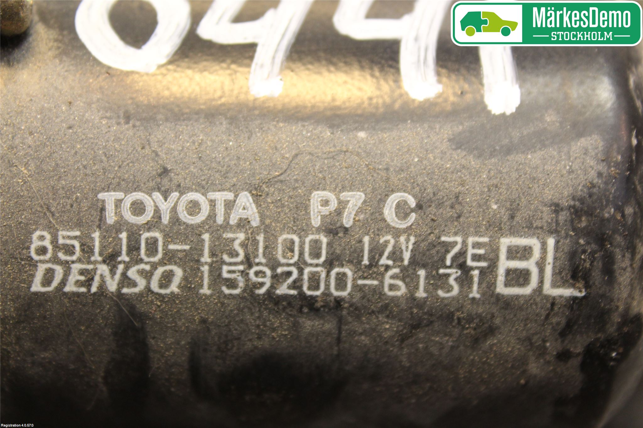 Toyota COROLLA VERSO 02-04 Torkarmotor Vindruta