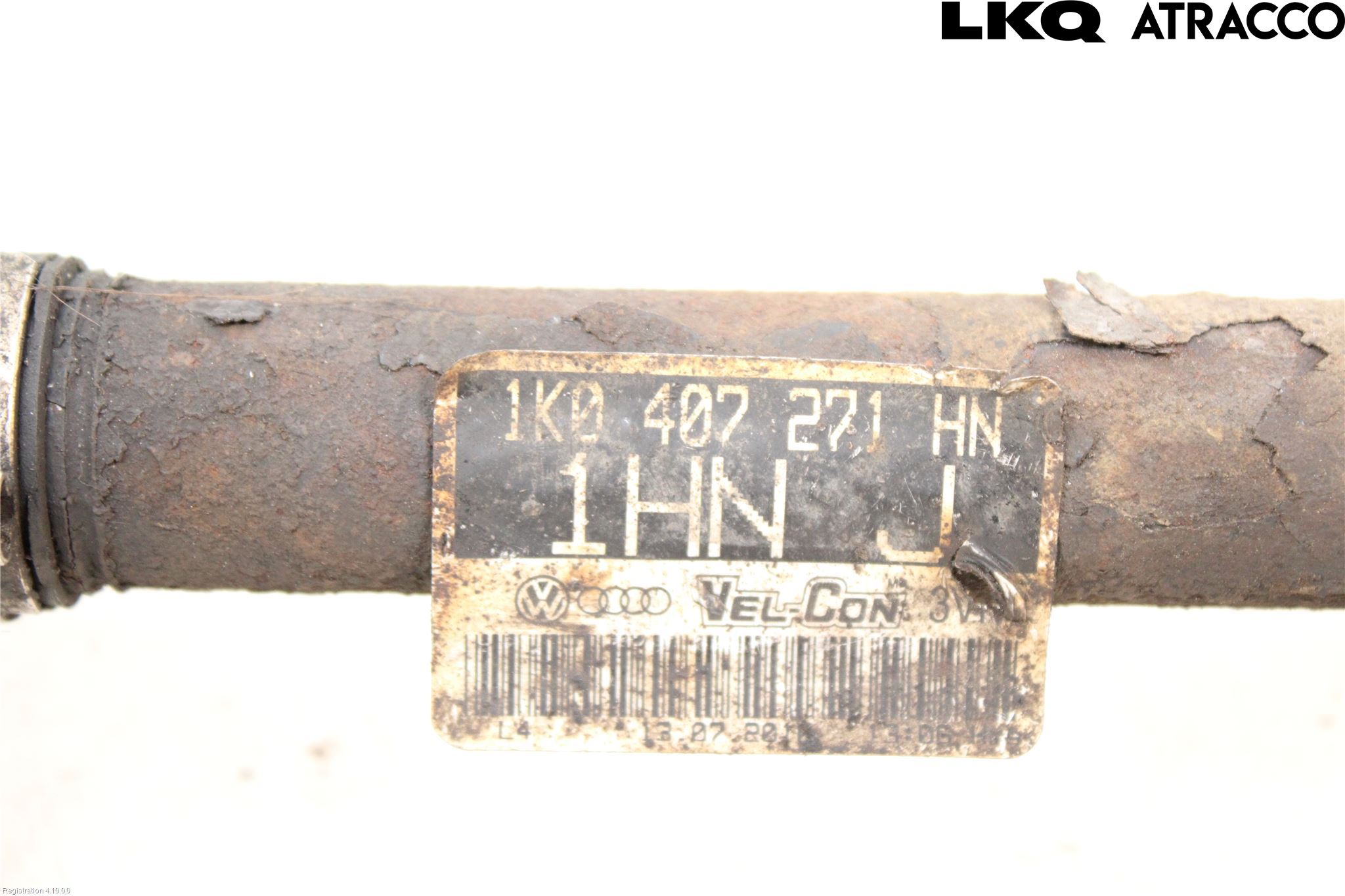 Volkswagen VW GOLF VI 09-13 Drivaxel Fram Vänster