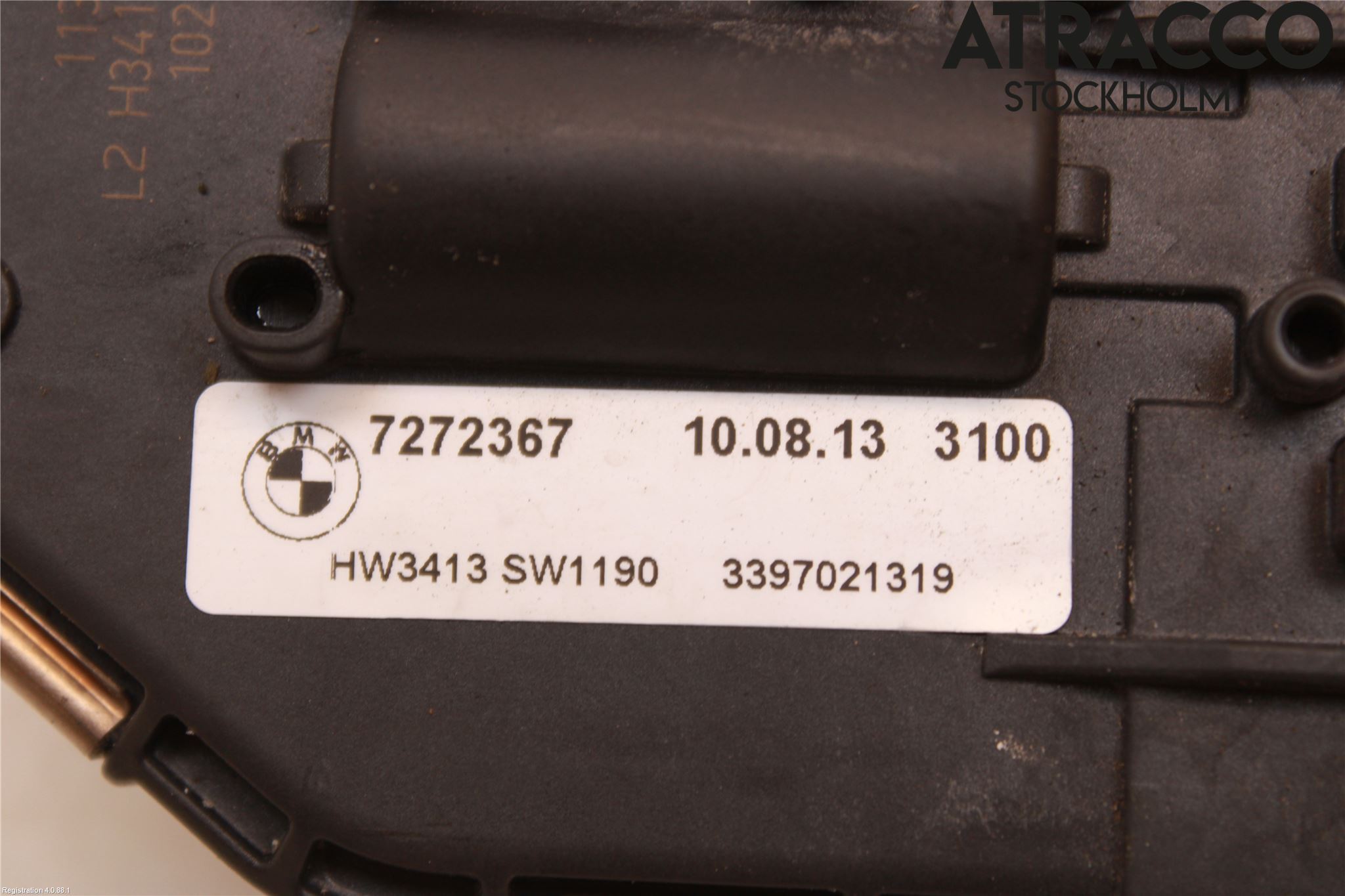 BMW 5 F10/F11/F18 09-17 Torkarmotor Vindruta