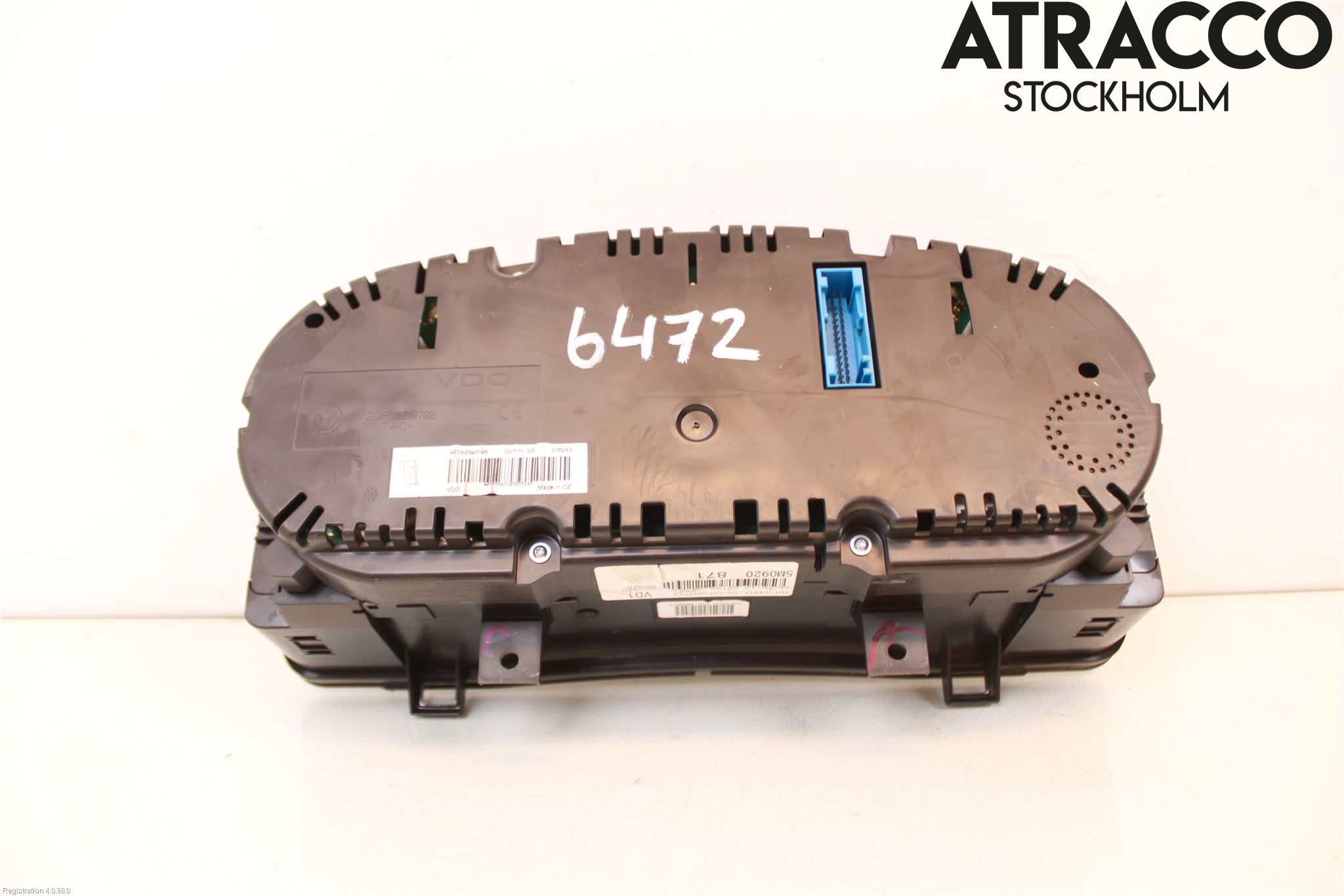 Volkswagen VW GOLF PLUS/CROSS GOLF 04-14 Instrument Komb