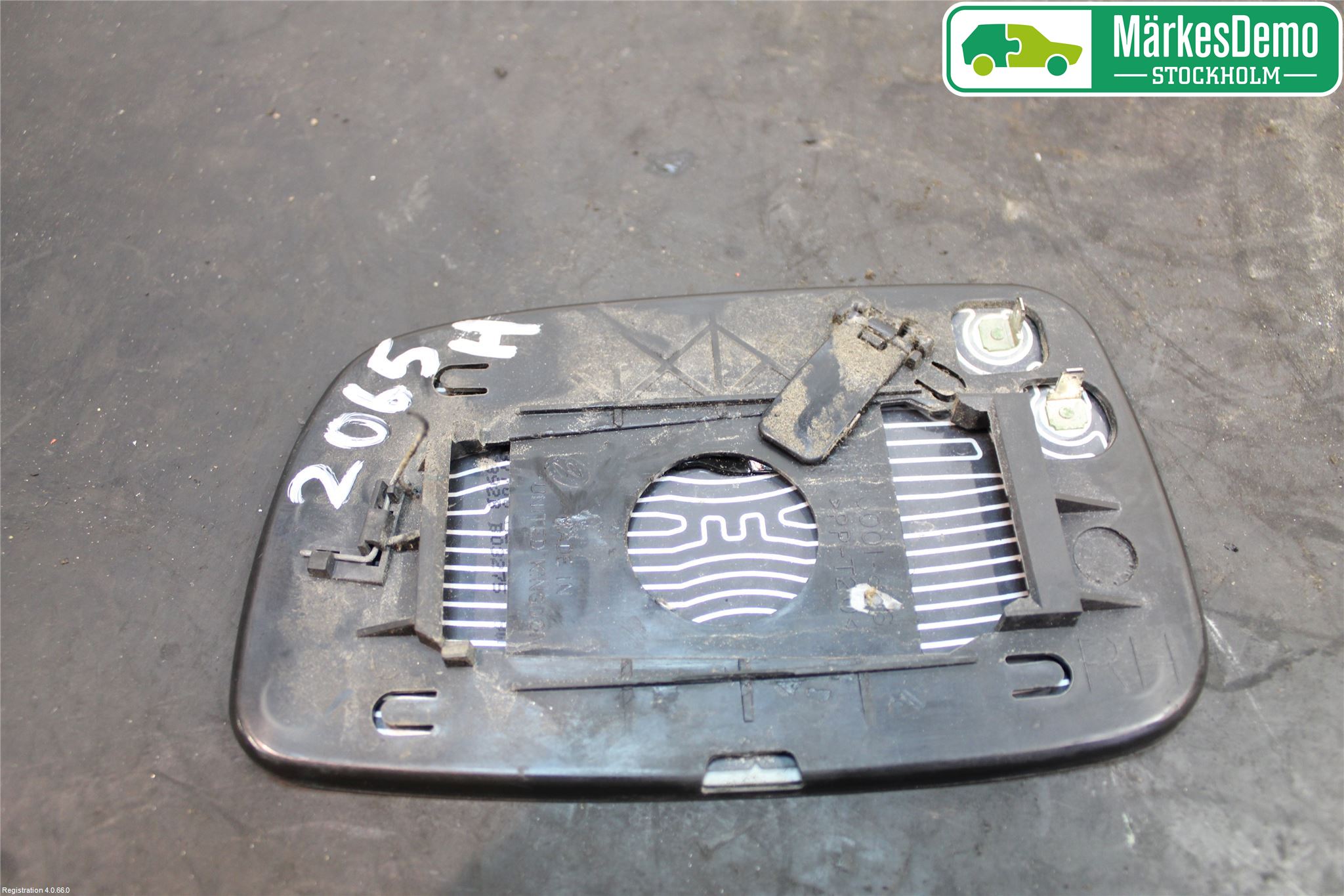 Toyota AVENSIS 03-06 Spegelglas Hö