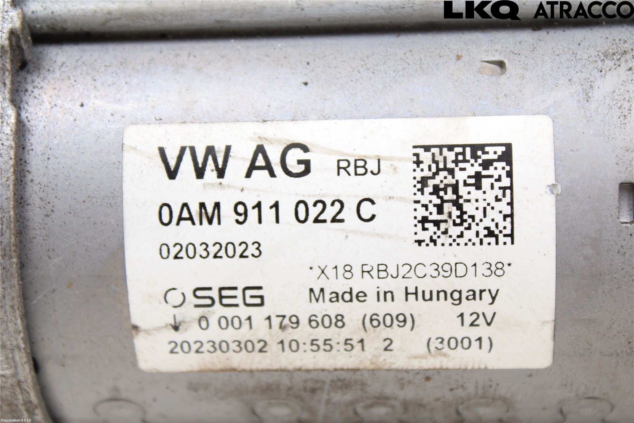 Audi A3/S3 8Y 21- Startmotor