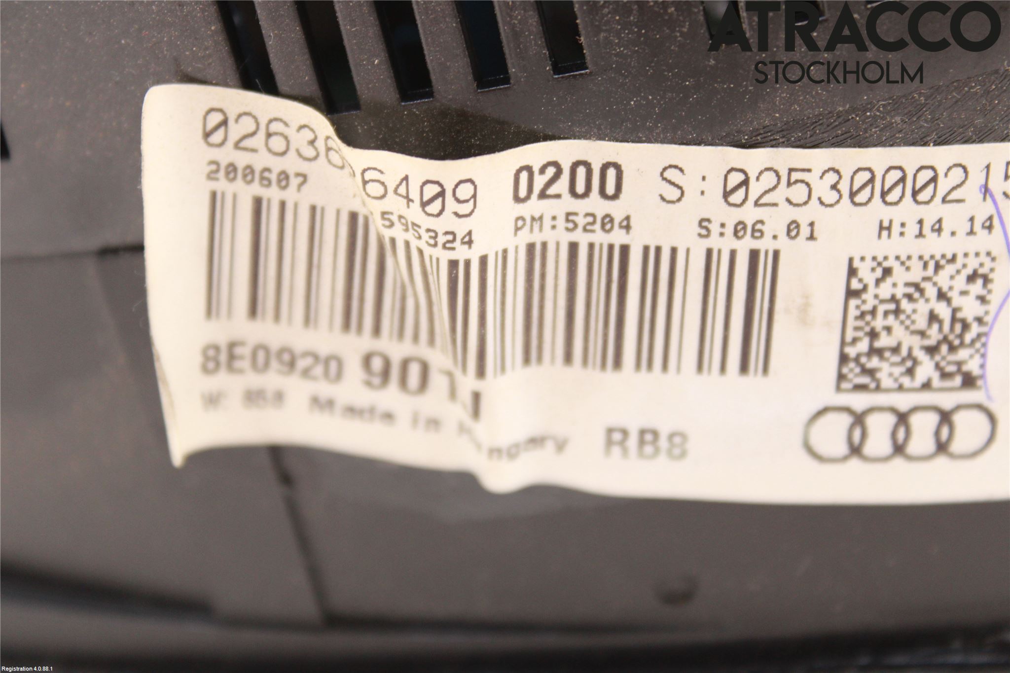 Audi A4/S4 05-07 Instrument Komb