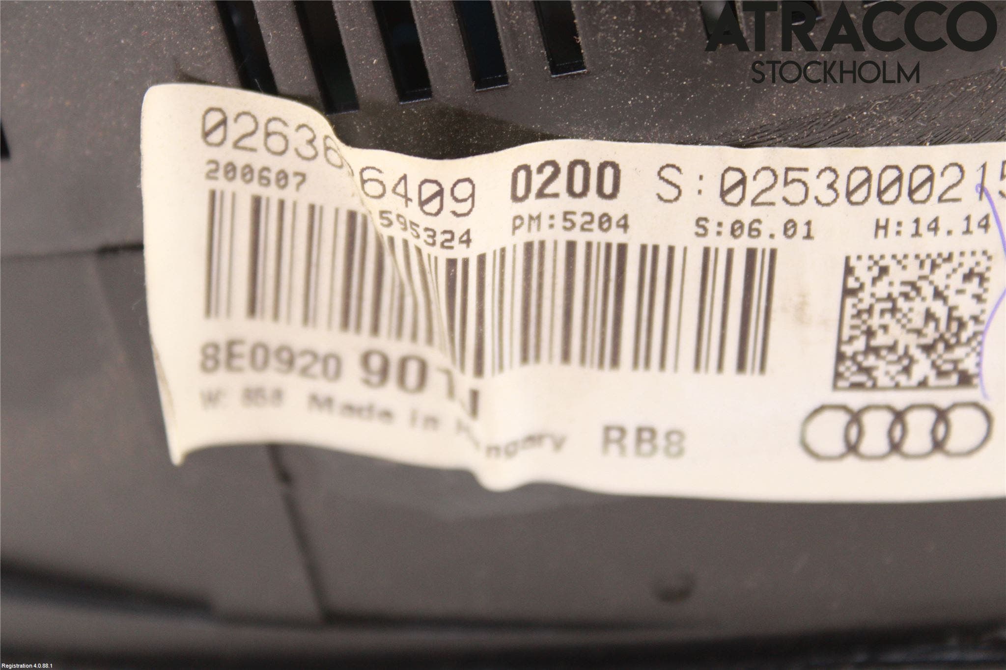 Audi A4/S4 05-07 Instrument Komb