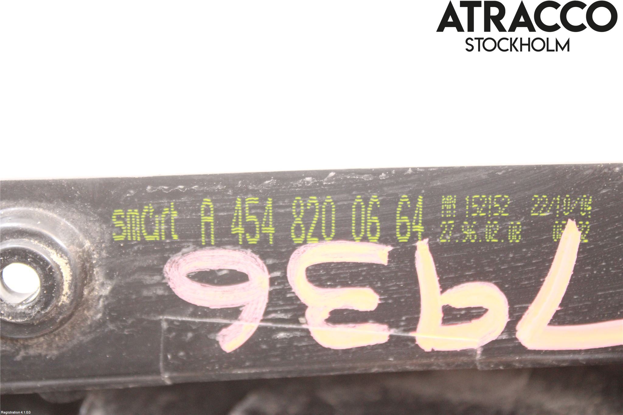 Smart FORFOUR 04-06 Bakljus Höger