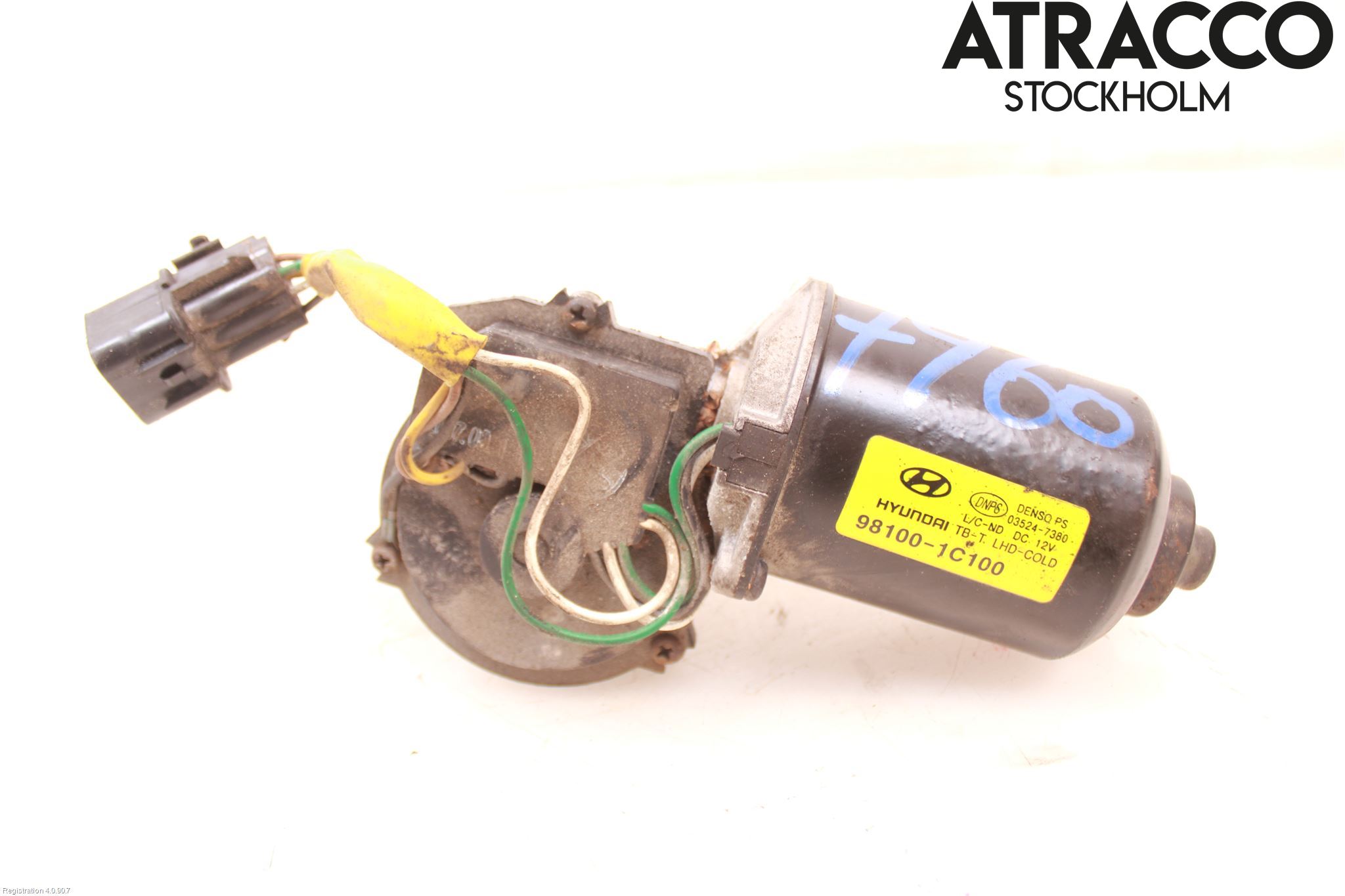 Hyundai GETZ Torkarmotor Vindruta