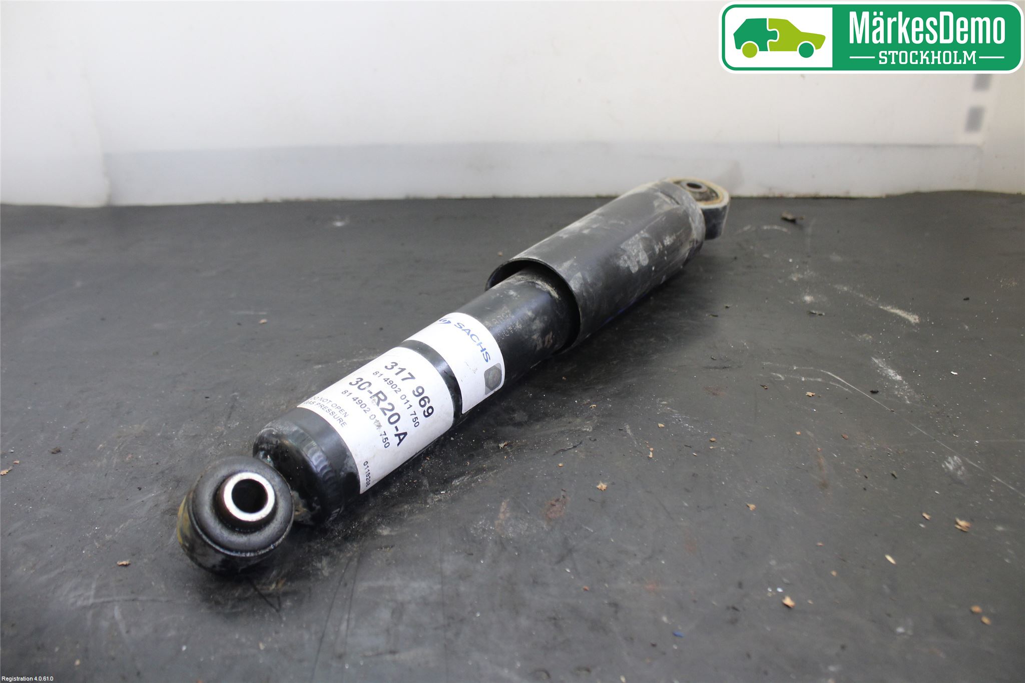 Fiat 500 07- Stötdämpare Bak