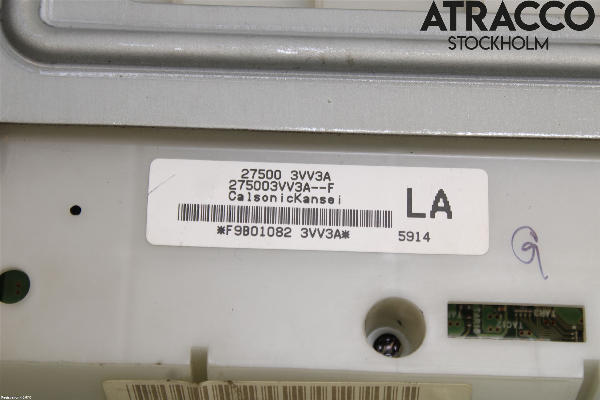 Nissan NOTE E12 14-20 Ac Styrenhet Ac Manöveren