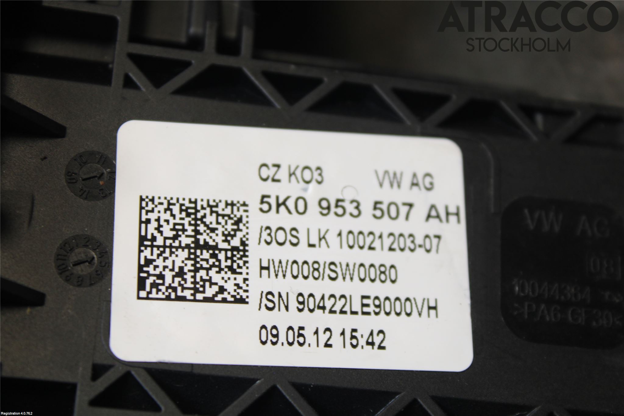 Volkswagen VW GOLF VI 09-13 Spakcentral