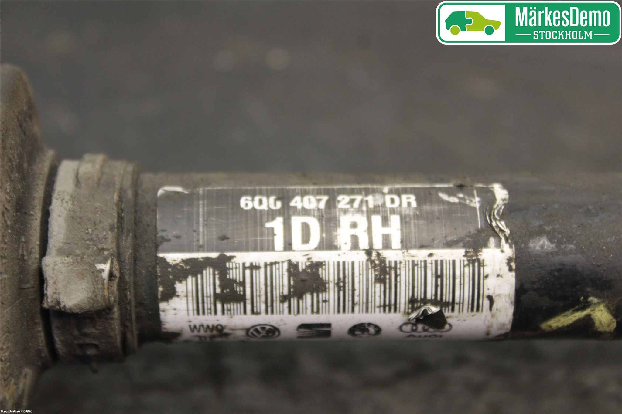 Skoda FABIA 07-14 Drivaxel Fram Vänster