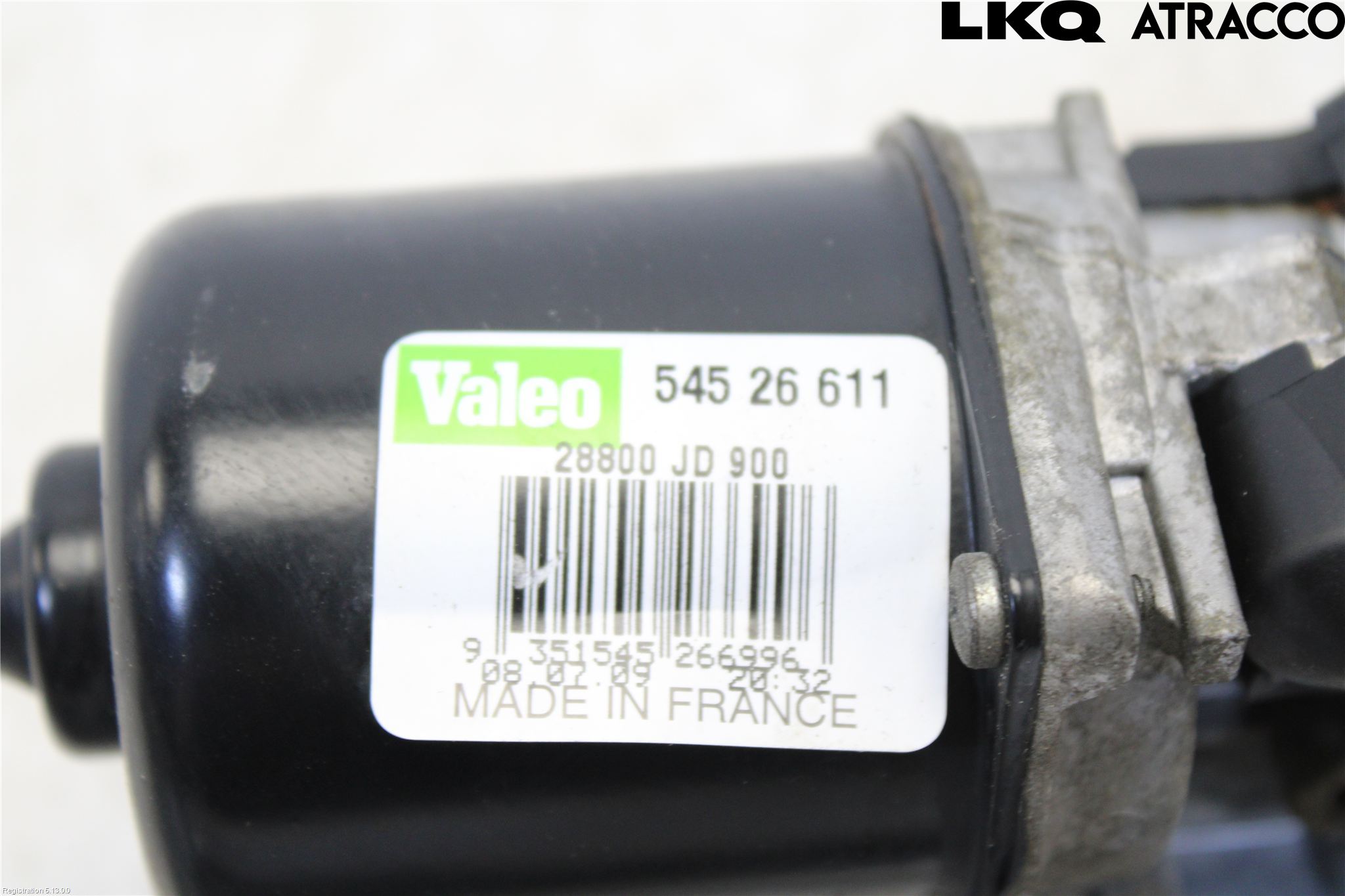Nissan QASHQAI+2  08-10 Torkarmotor Vindruta