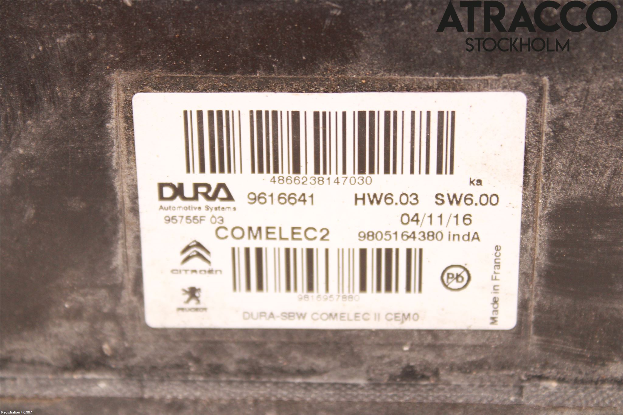 Peugeot 3008 17-24 Styrenhet Växellåda