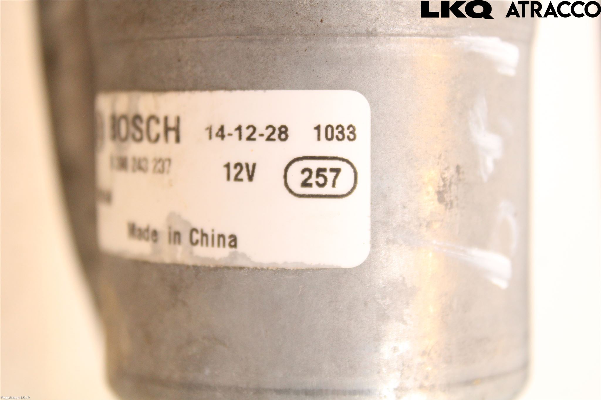 Nissan PULSAR Torkarmekanism Vindruta