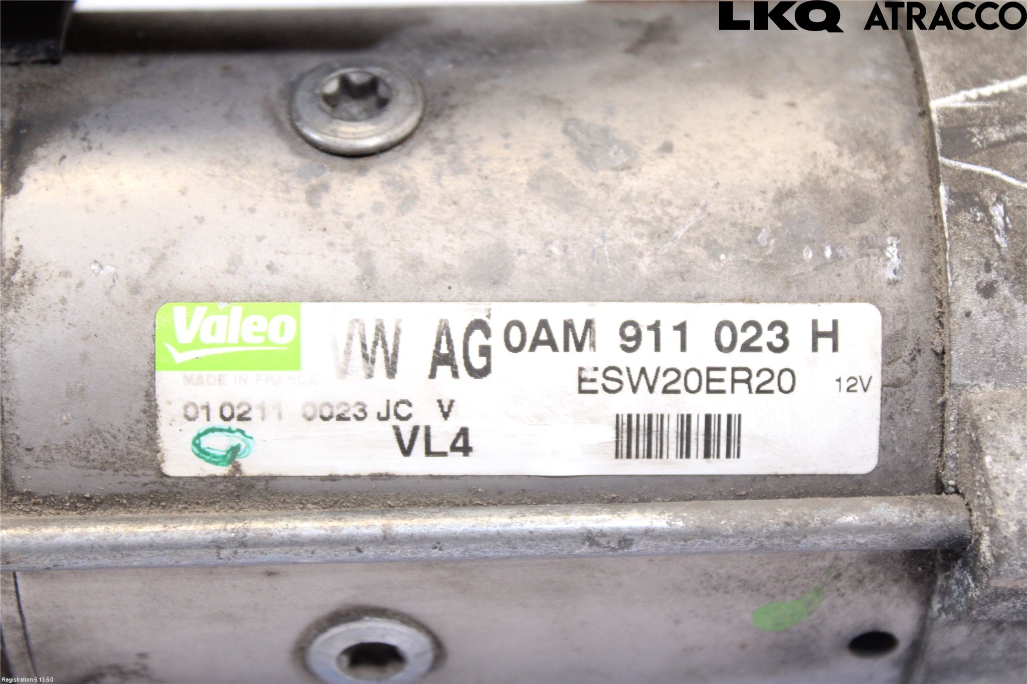 Volkswagen VW GOLF VI 09-13 Startmotor Diesel