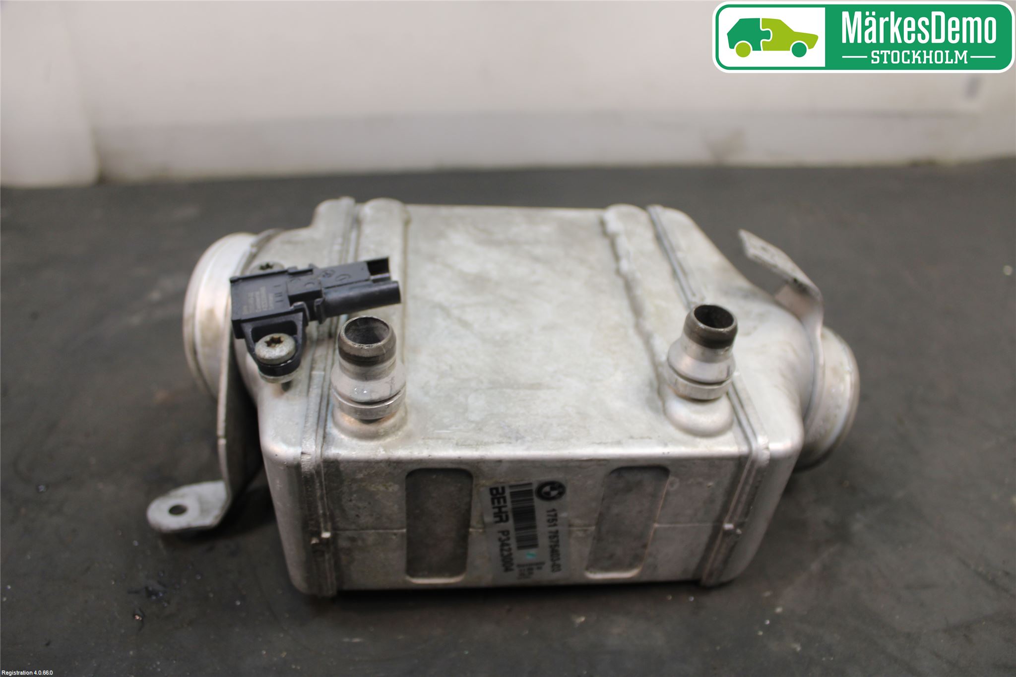 BMW 5 F10/F11/F18 09-17 Laddluft-Intercooler Kyl