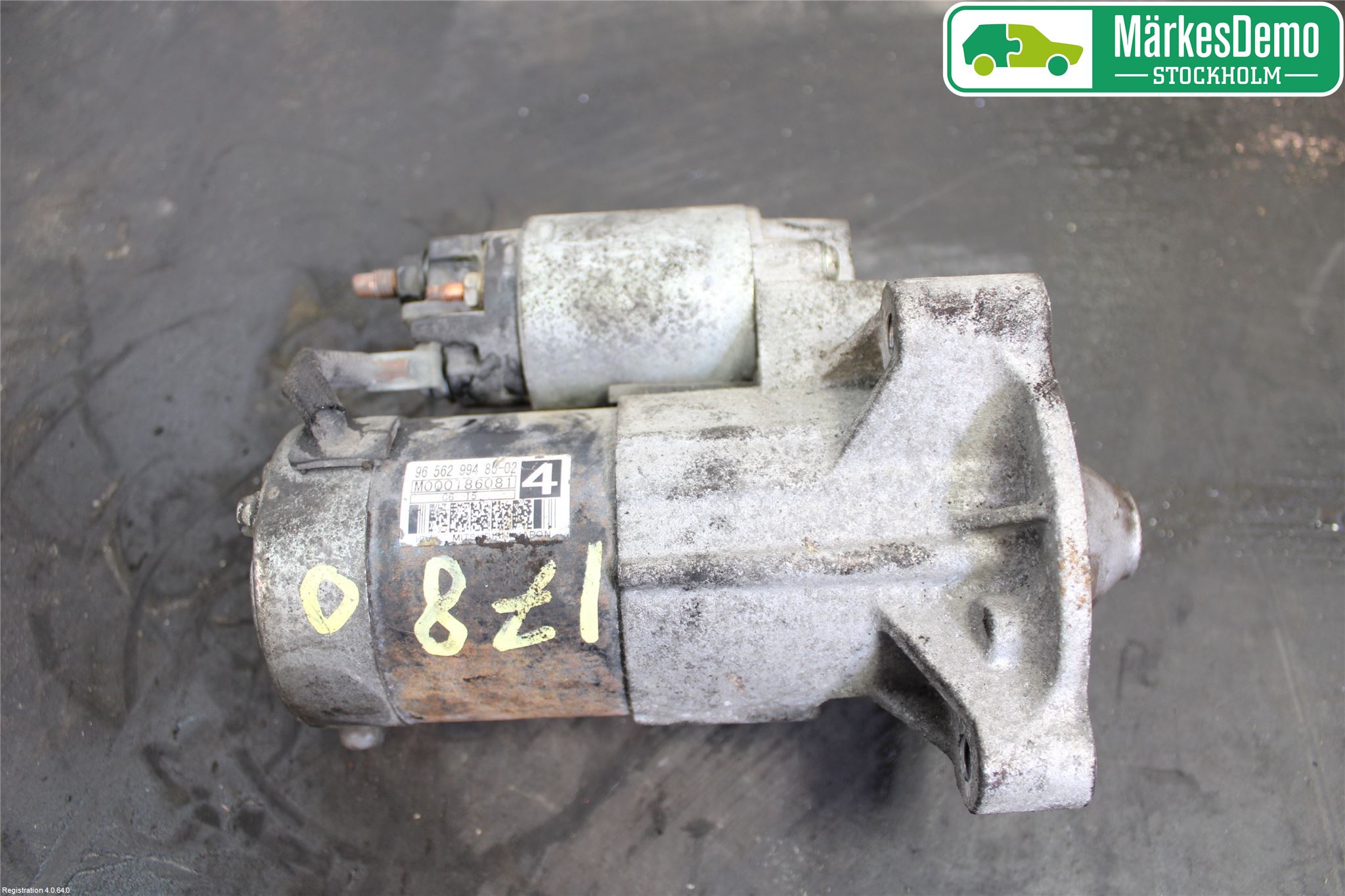 Peugeot 307     05-08 Startmotor