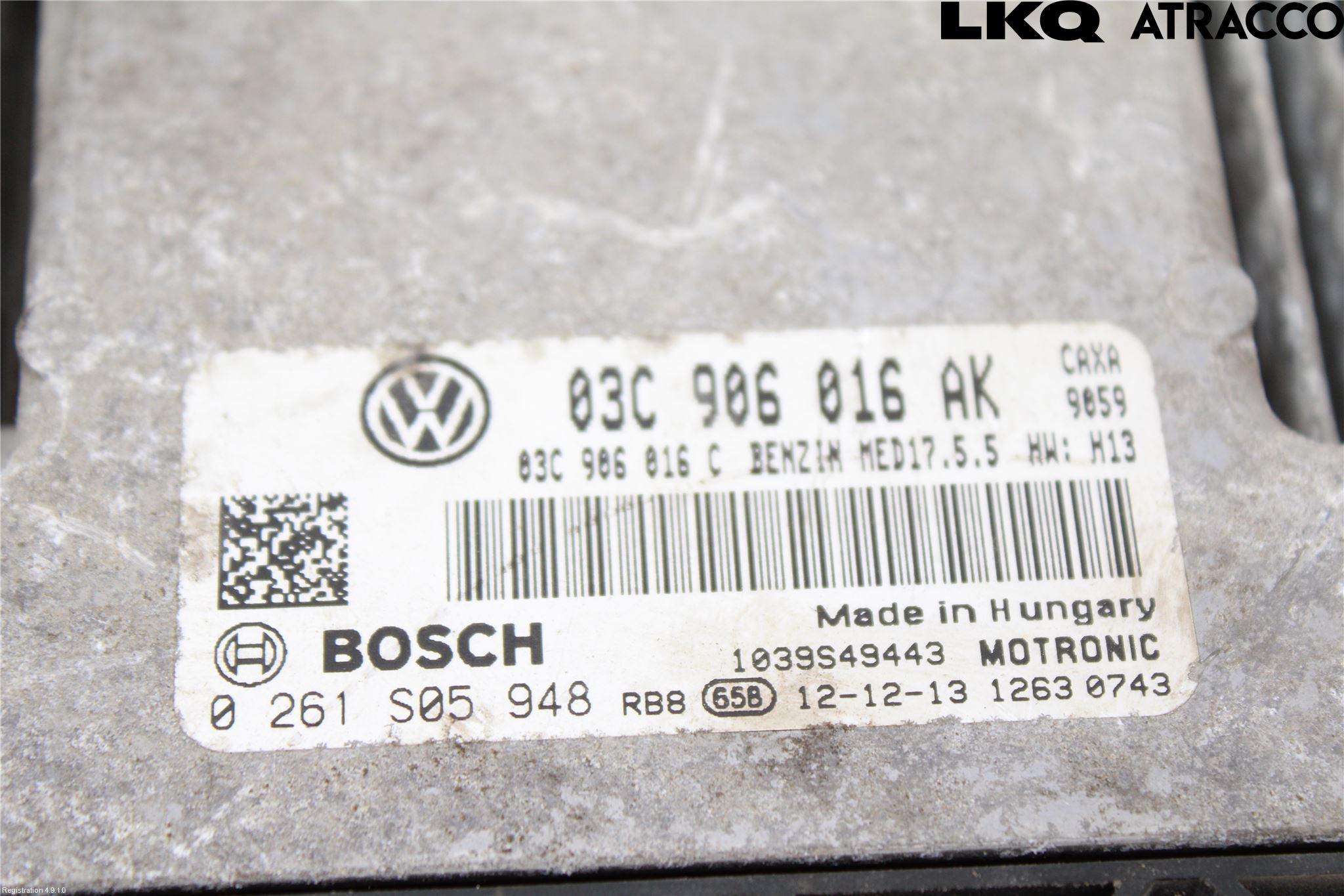 Skoda OCTAVIA (1Z) 05-13 Styrenhet Insprut Bensin