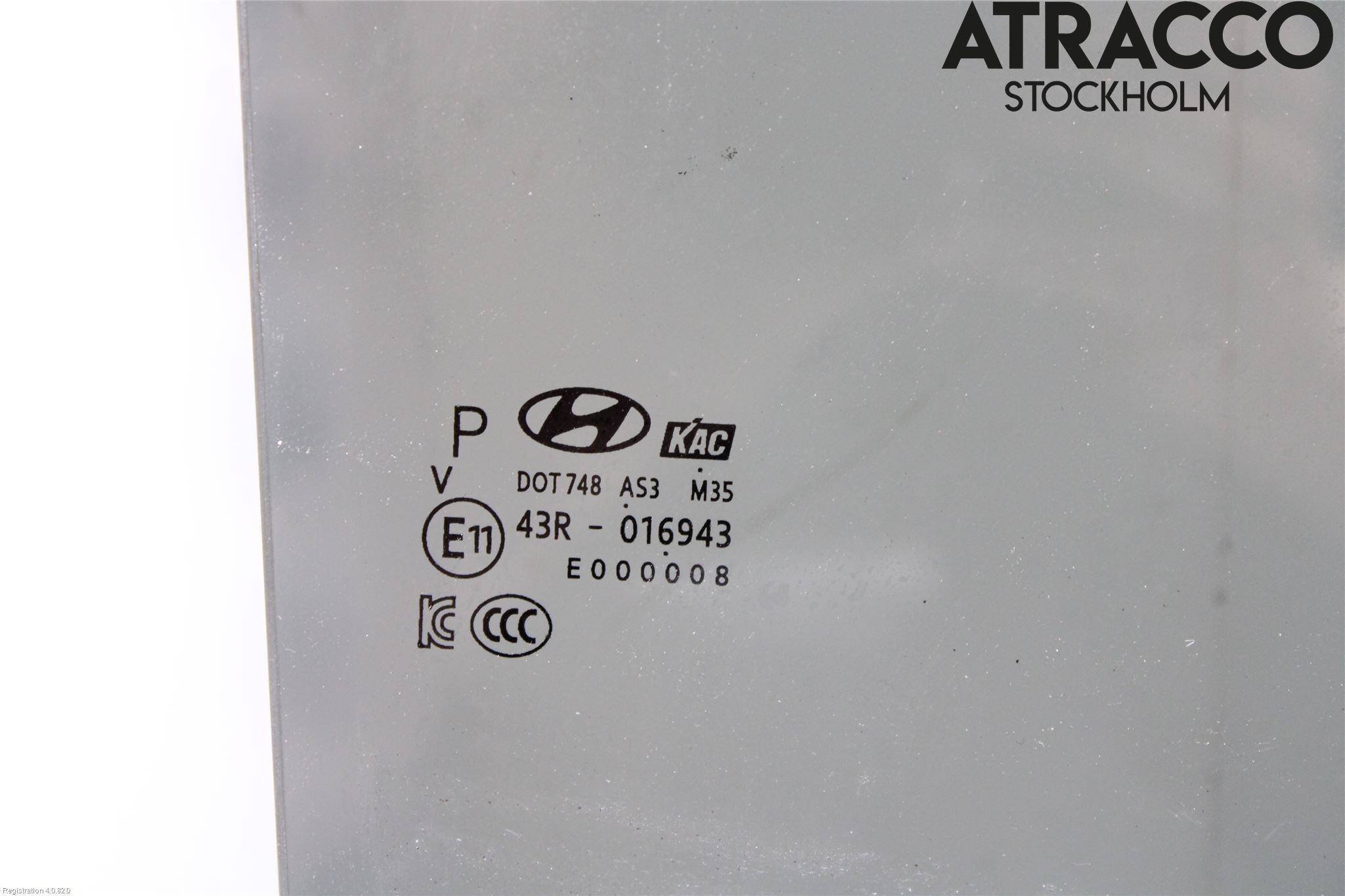 Hyundai KONA/ELECTRIC OS 18-23 Dörruta Bak Höger