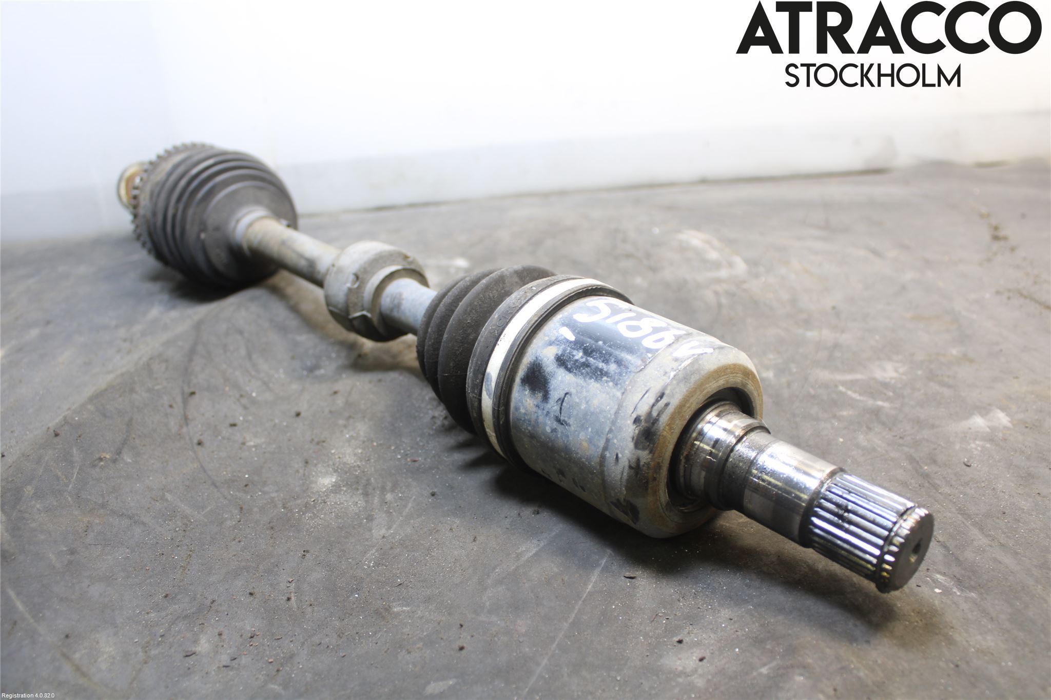 Mazda 6 02-08 Drivaxel Fram Vänster