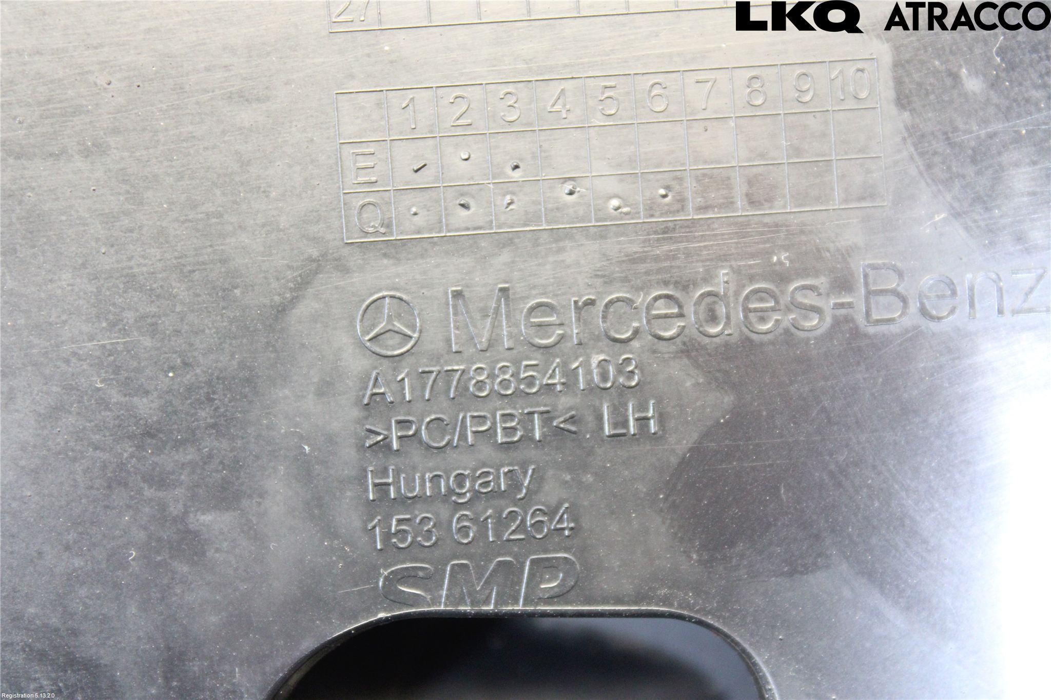 Mercedes-Benz MB A-KLASS (W177) 18- Stötfångarfäste Fram Vä