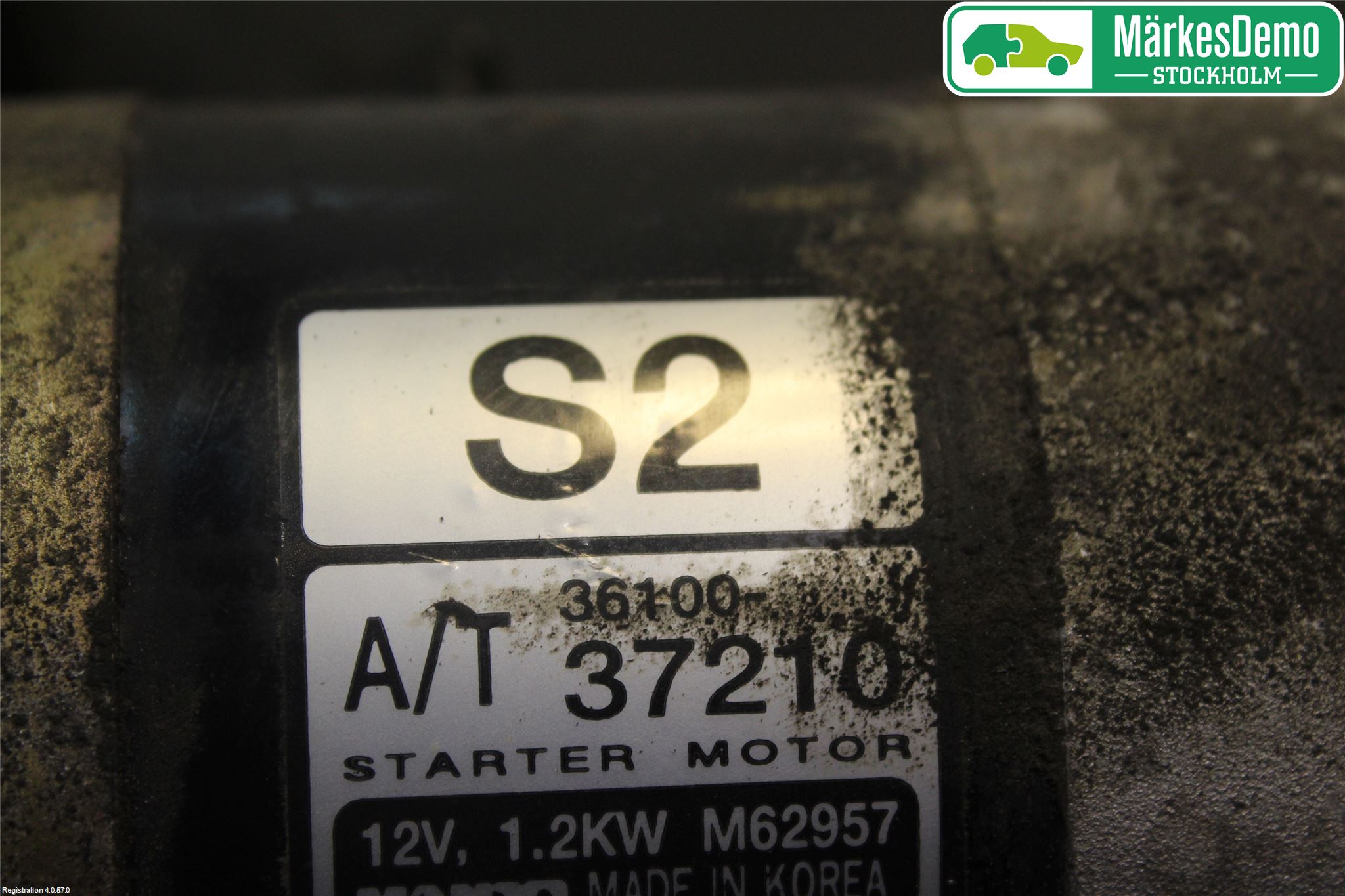 Kia SPORTAGE (JE) 05-10 Startmotor