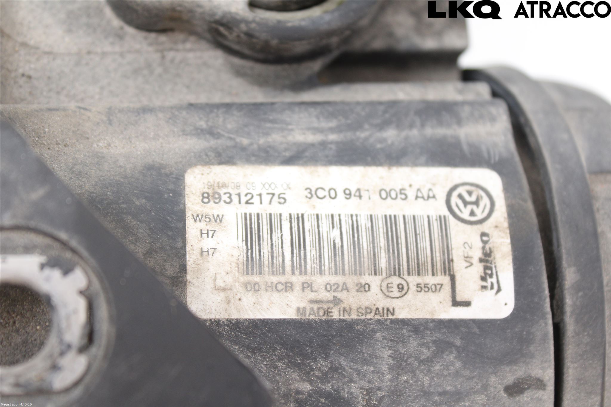 Volkswagen VW PASSAT 05-11 Strålkastare Vänster