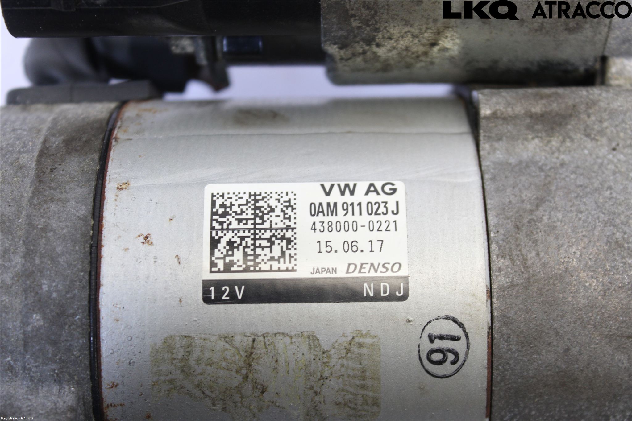 Volkswagen VW GOLF / E-GOLF VII 13-20 Startmotor Diesel