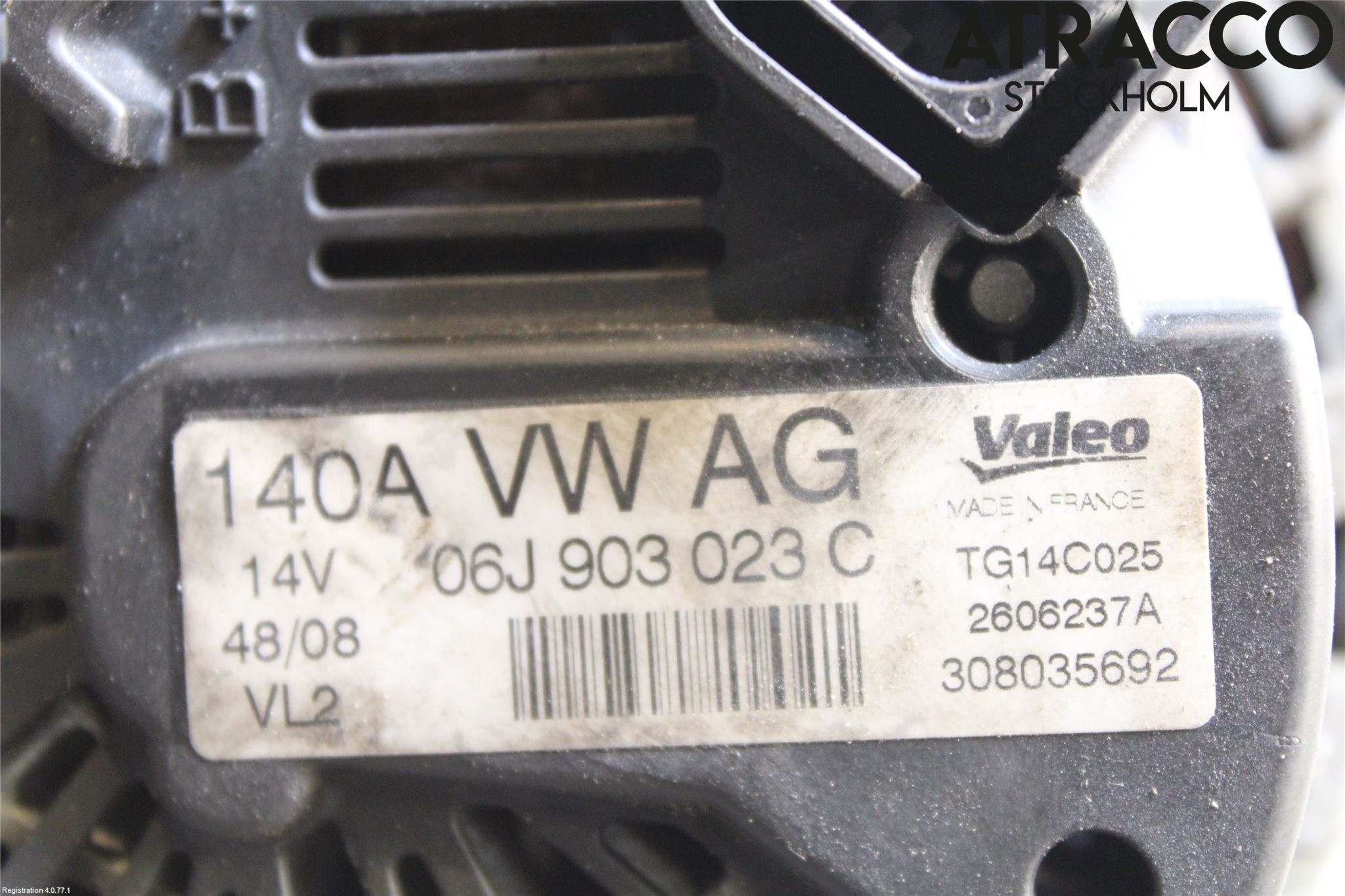 Volkswagen VW PASSAT CC 08-16 Generator