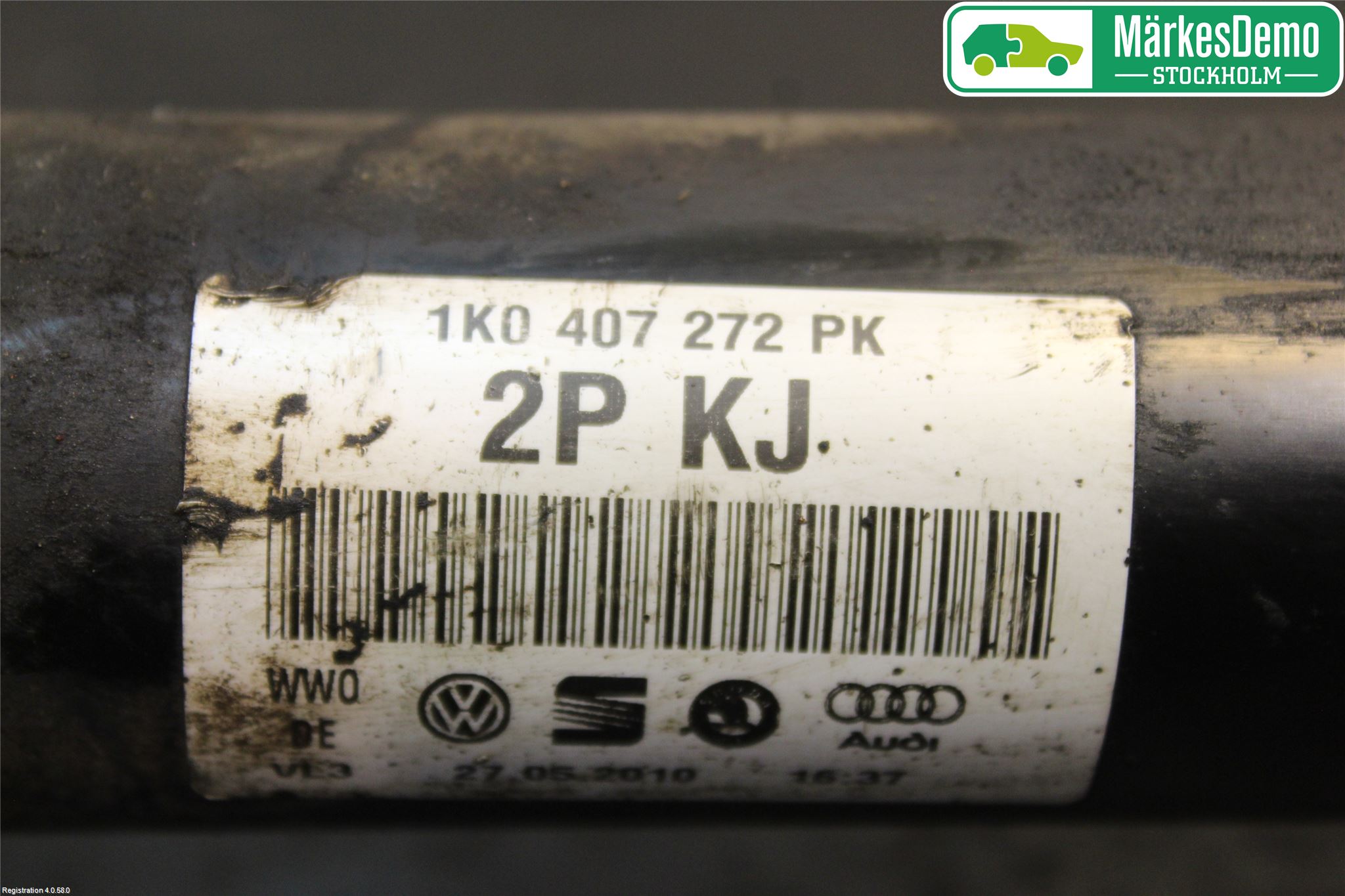 Volkswagen VW PASSAT 05-11 Drivaxel Fram Höger