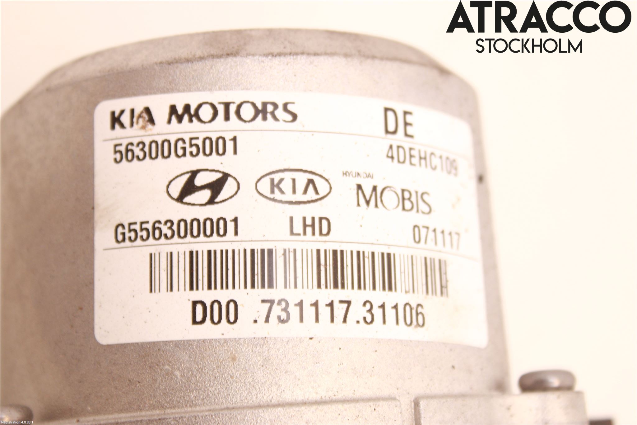 Kia NIRO (DE) 17-22 Rattaxelagg Med Inb Servo