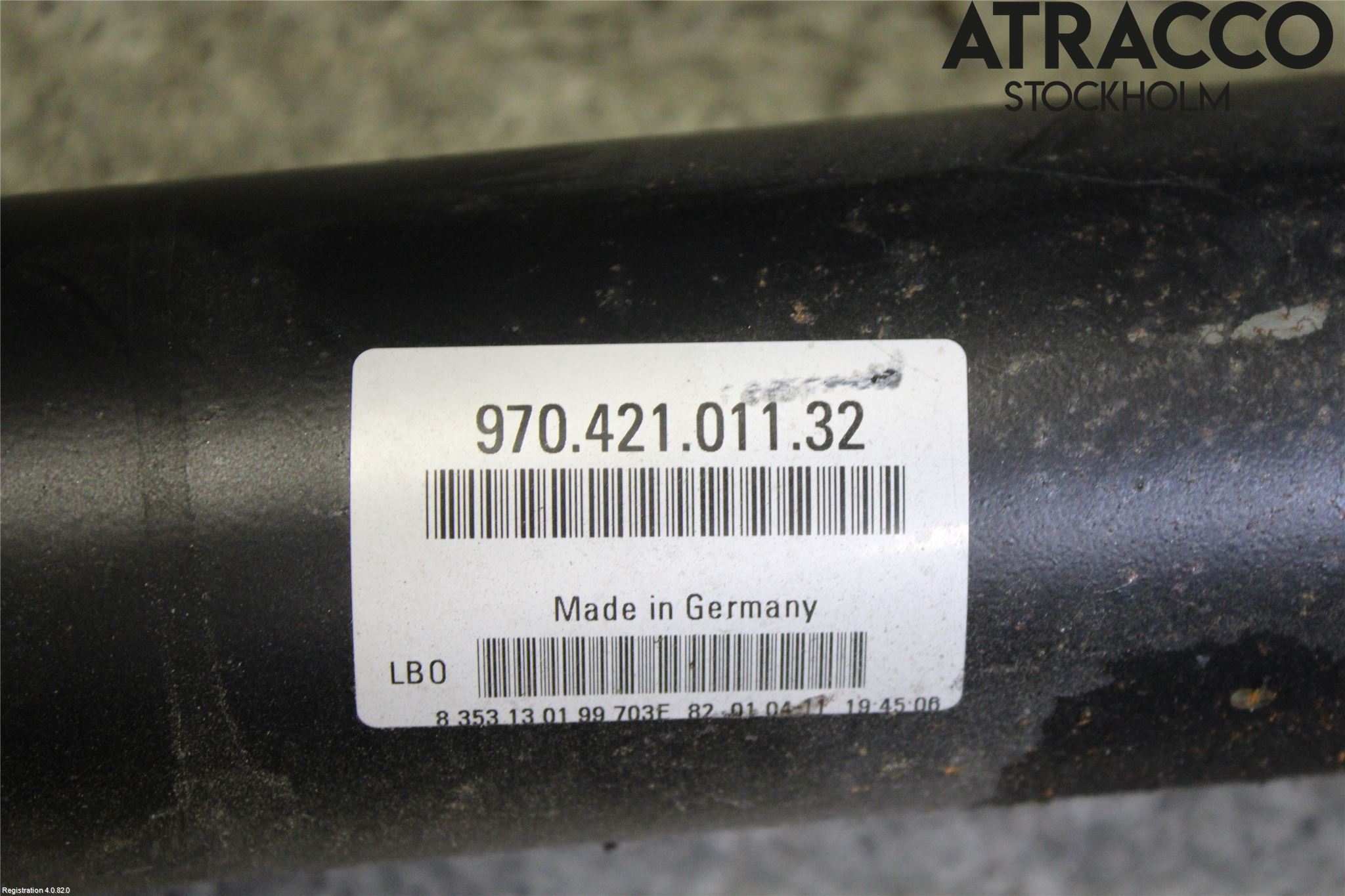 Porsche PANAMERA 09- Mellanaxel Komp