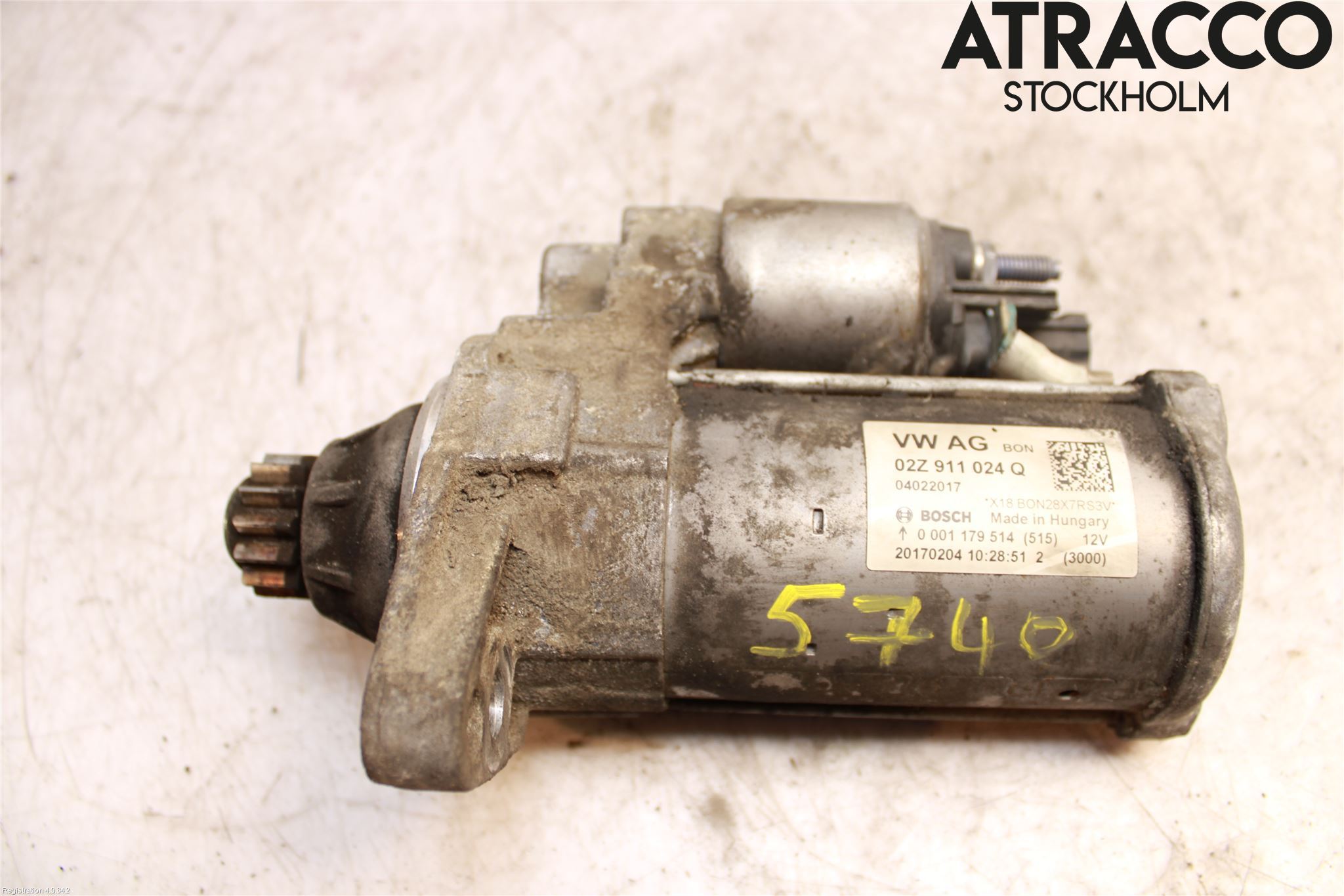Volkswagen VW GOLF / E-GOLF VII 13-20 Startmotor