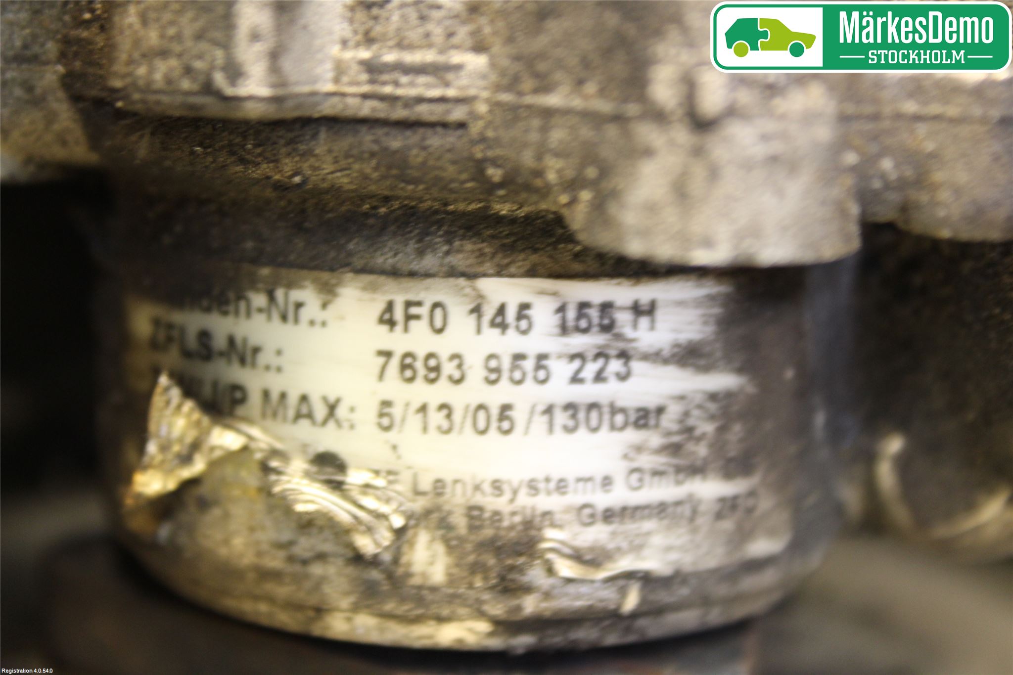 Audi A6/S6     05-11 Styrservopump