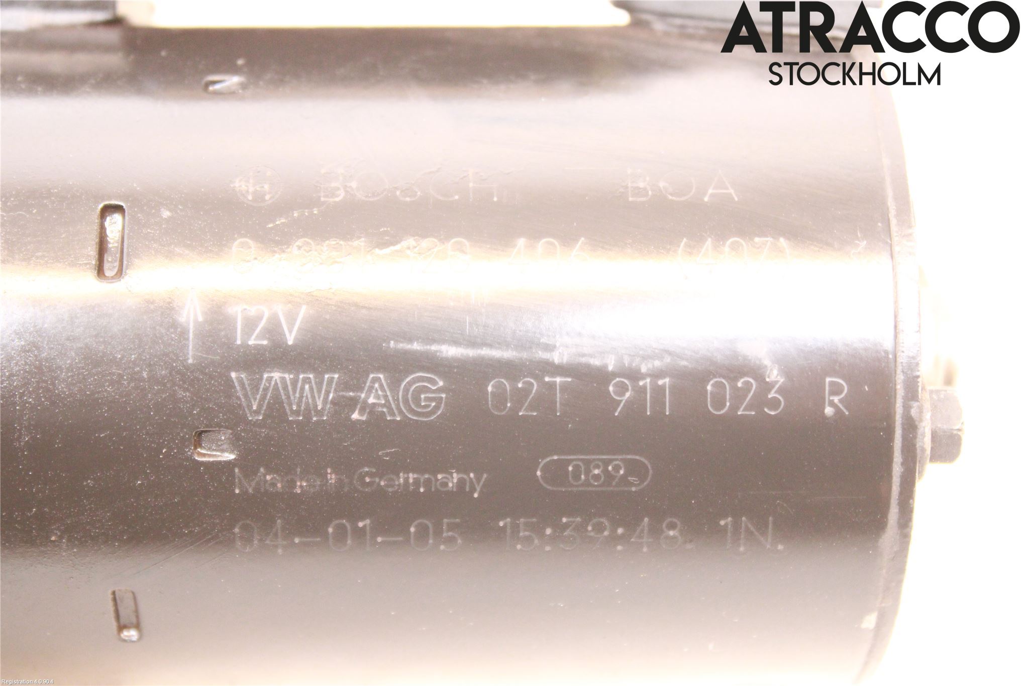 Volkswagen VW GOLF V 04-09 Startmotor